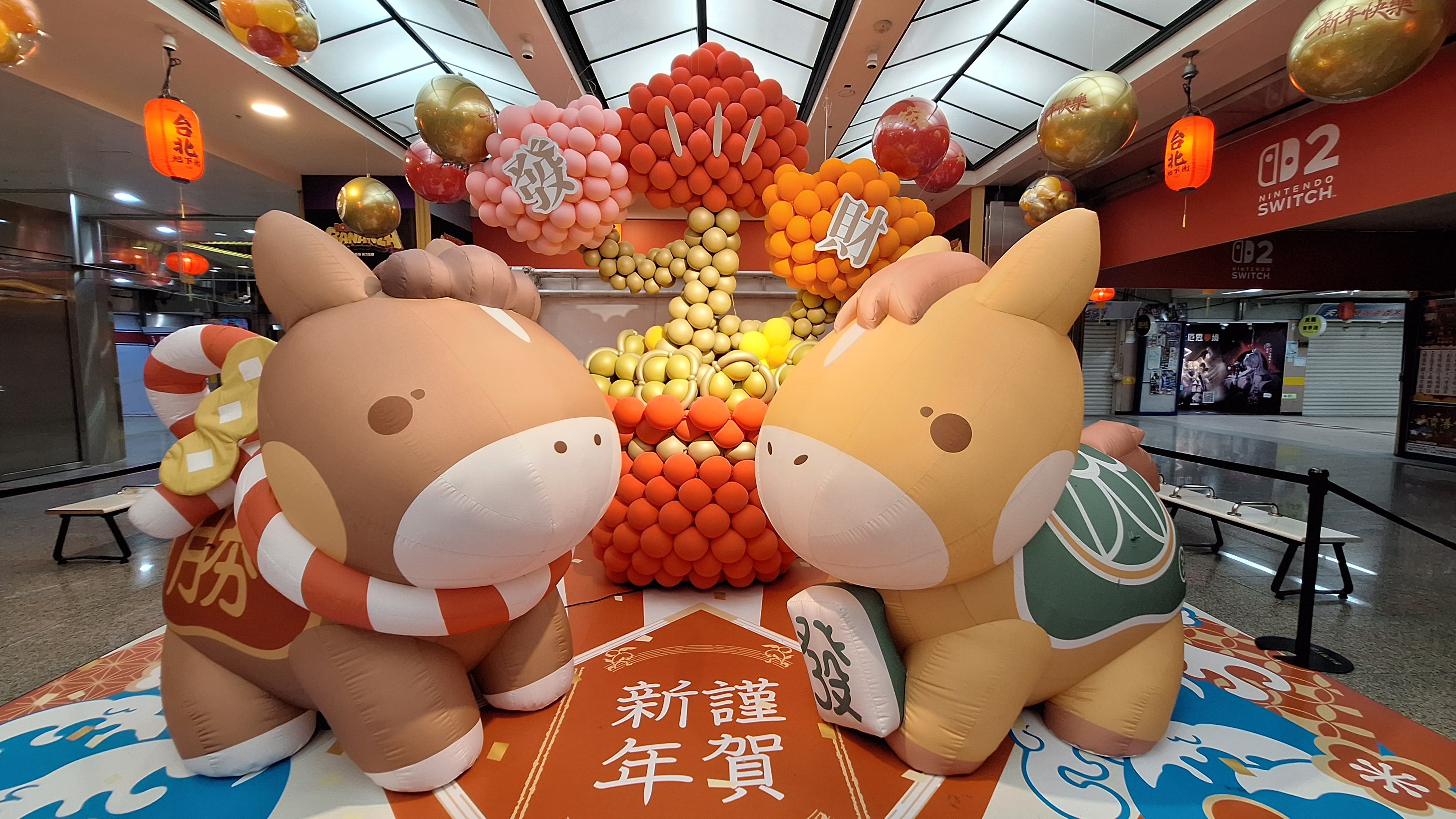 北市地下街。(北市府提供)