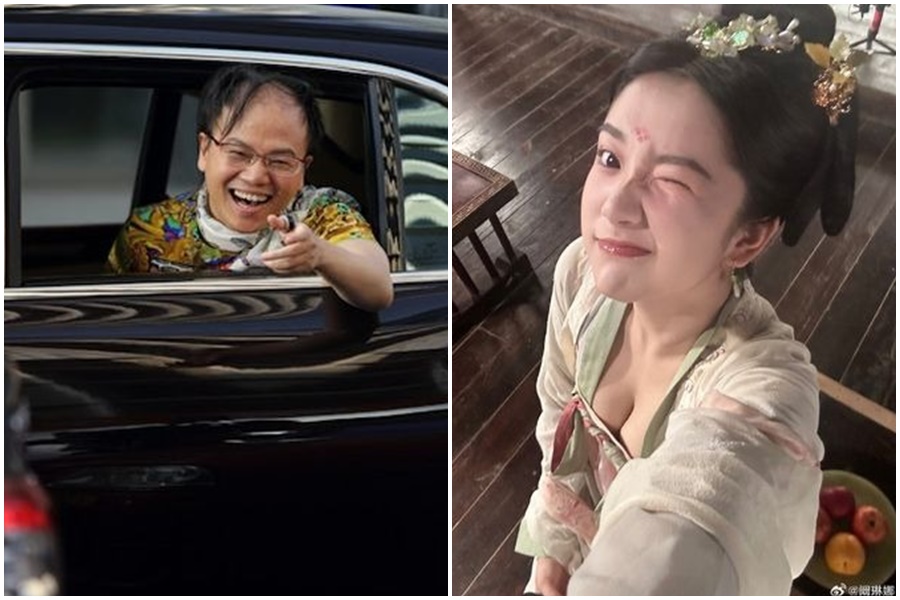 現年53歲的鄭冀峰近日因涉嫌在選角期間猥褻多名未成年兒童遭逮。女星闞琳娜也受害者之一。（翻攝自《美人魚》劇照、闞琳娜微博）