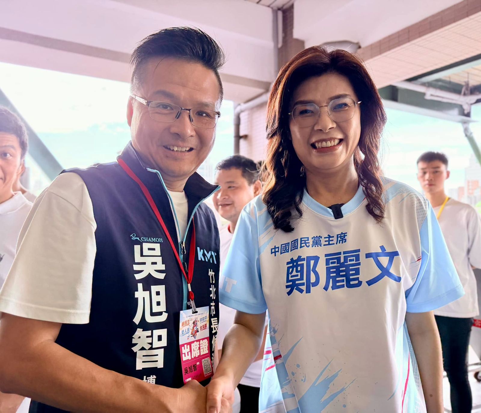 「從沒要讓給白營」竹北藍白合破局!吳旭智曝黨沒要他退 徐欣瑩說話了