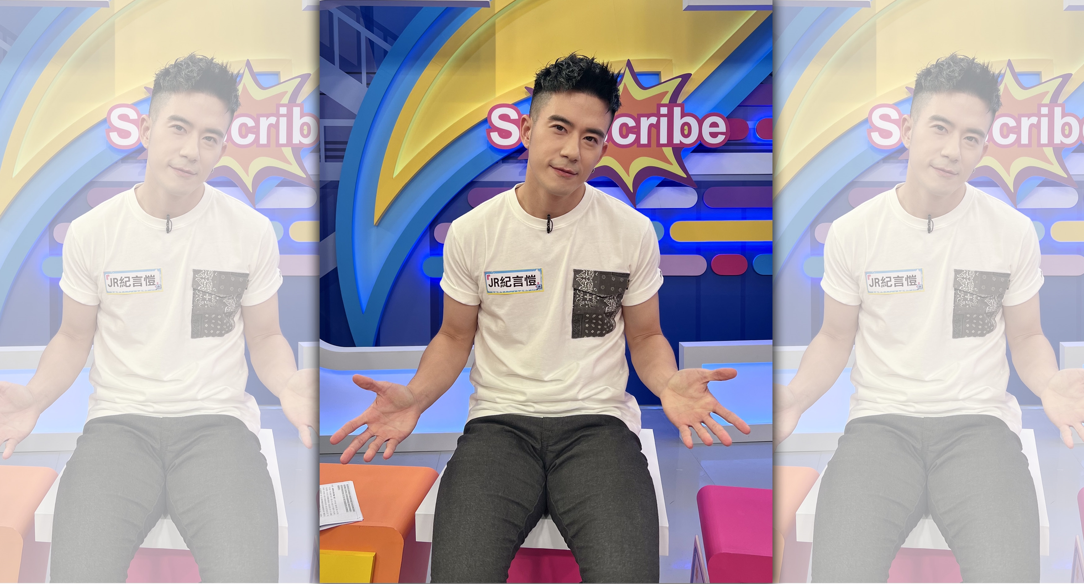 JR婚後堅持要與老婆牽著手睡覺。（緯來提供）