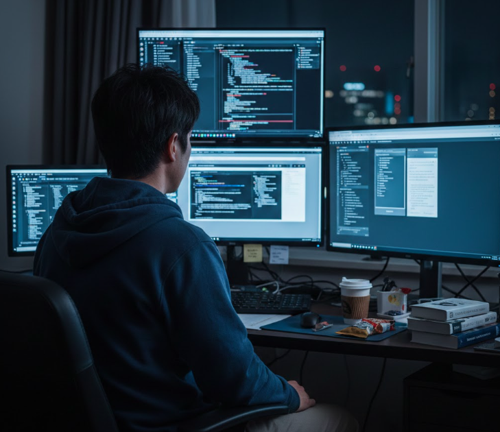 日本一名無業男子，靠著AI技術製作大量女星不雅照，讓他賺進超過1千萬日幣。（示意圖，由AI生成）