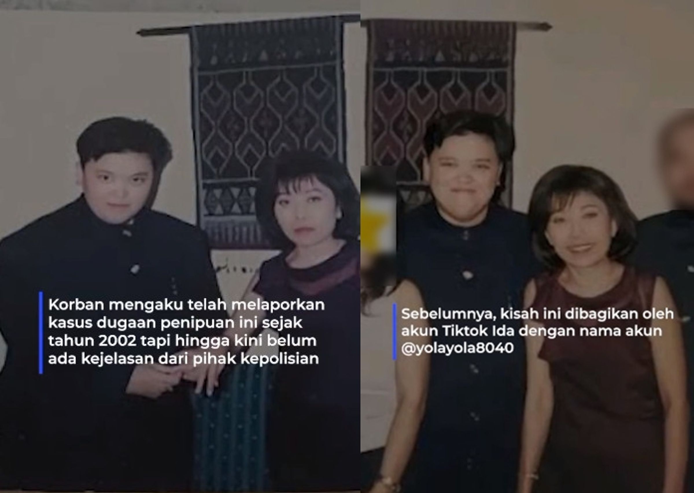 印尼一名女子公開自己遭變性人丈夫騙婚詐財的事件,引發關注。(翻攝X@inversimedia)