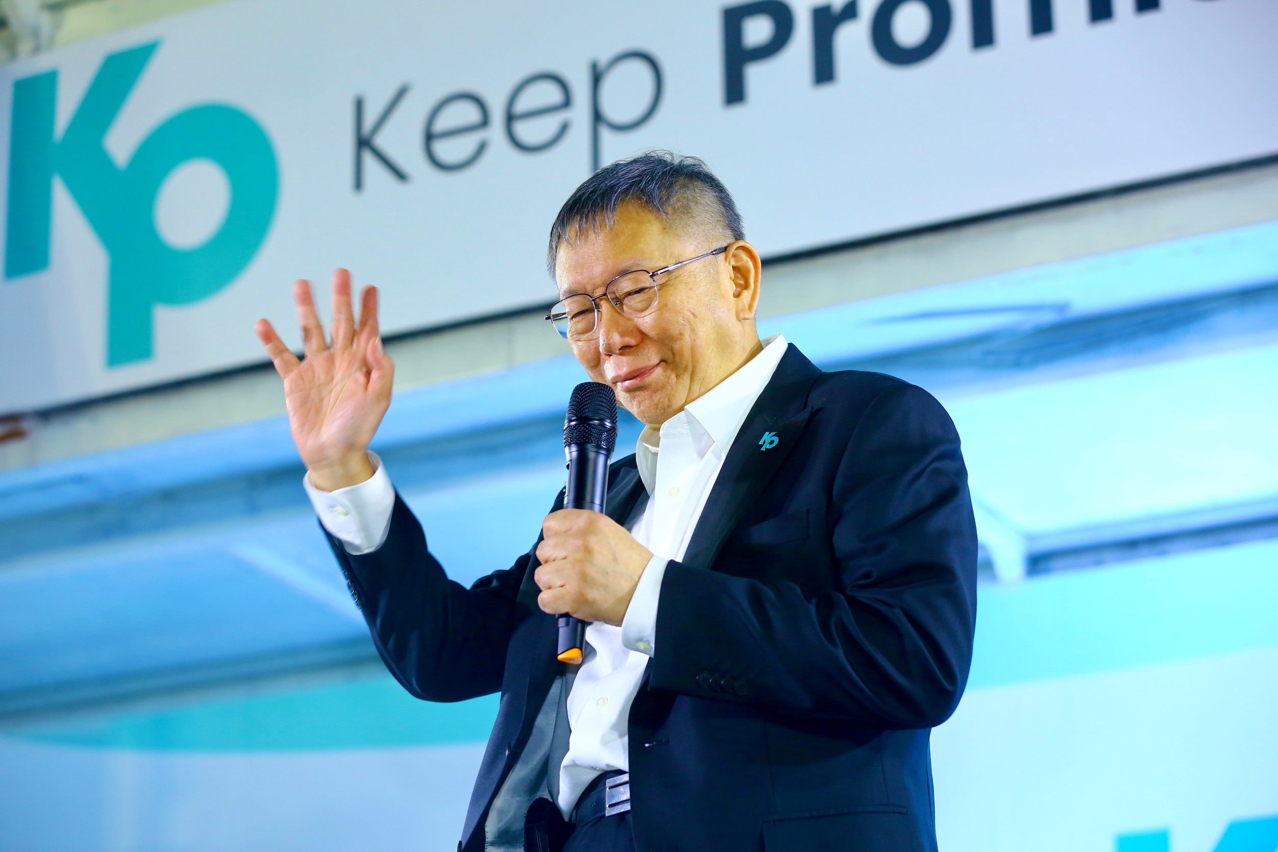 藍白合再度陷入僵局，柯文哲（圖）競選辦公室發言人陳智菡發聲。（本刊資料照）