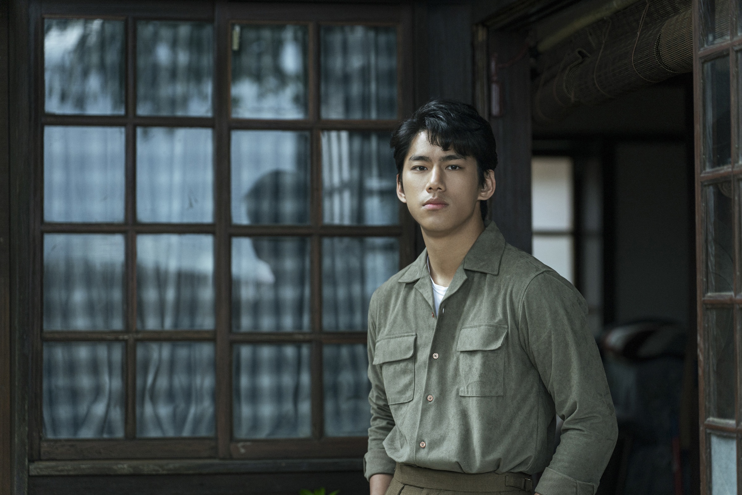 戲裡造型有滿滿考究，朱軒洋造型參考美國影星James Dean。（伯樂影業提供）