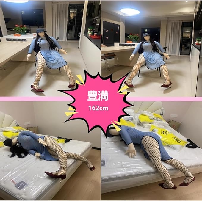 抱枕娃娃陪你上床。(翻自日本Amazon)