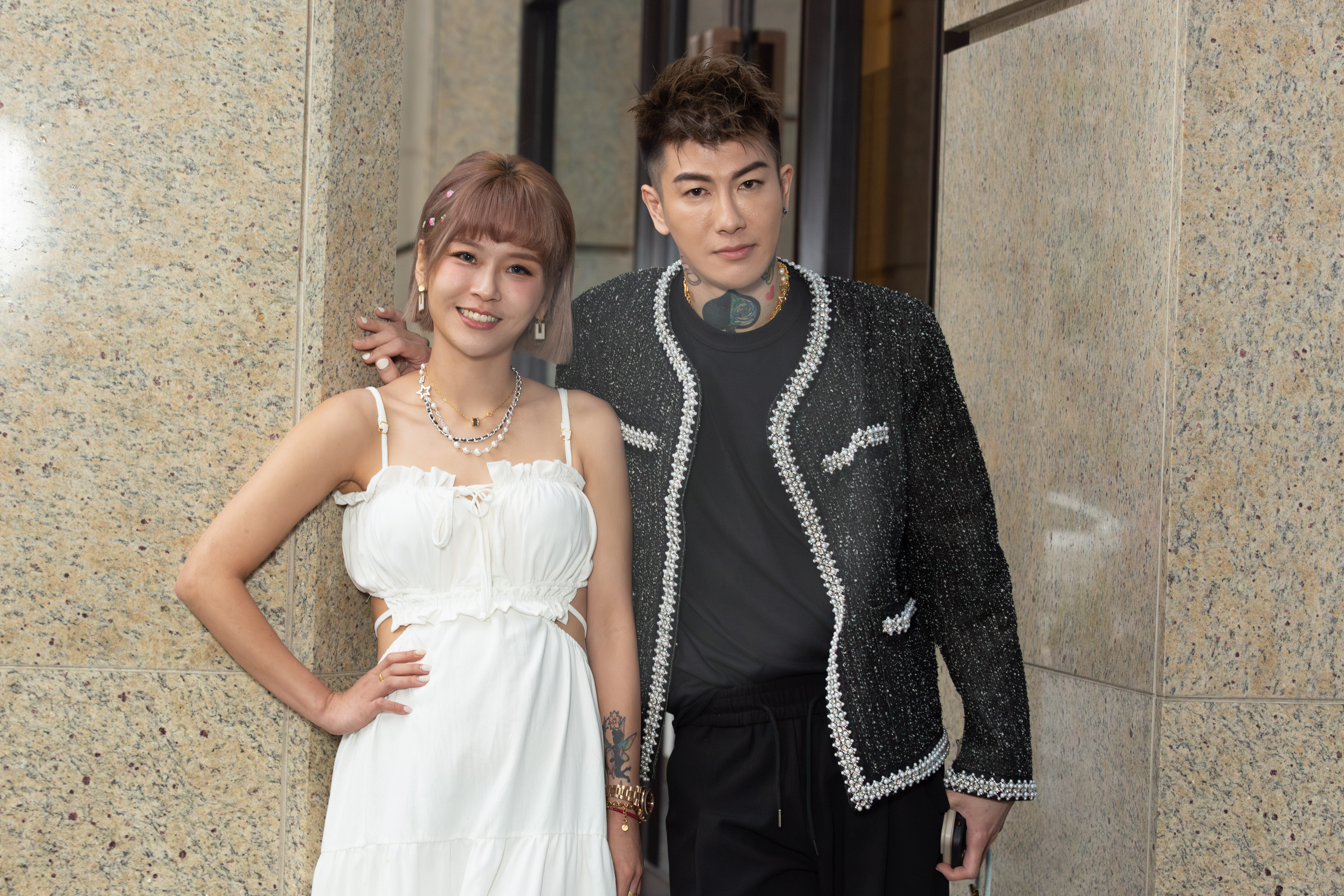 丟丟妹和男友Tommy感情穩定。