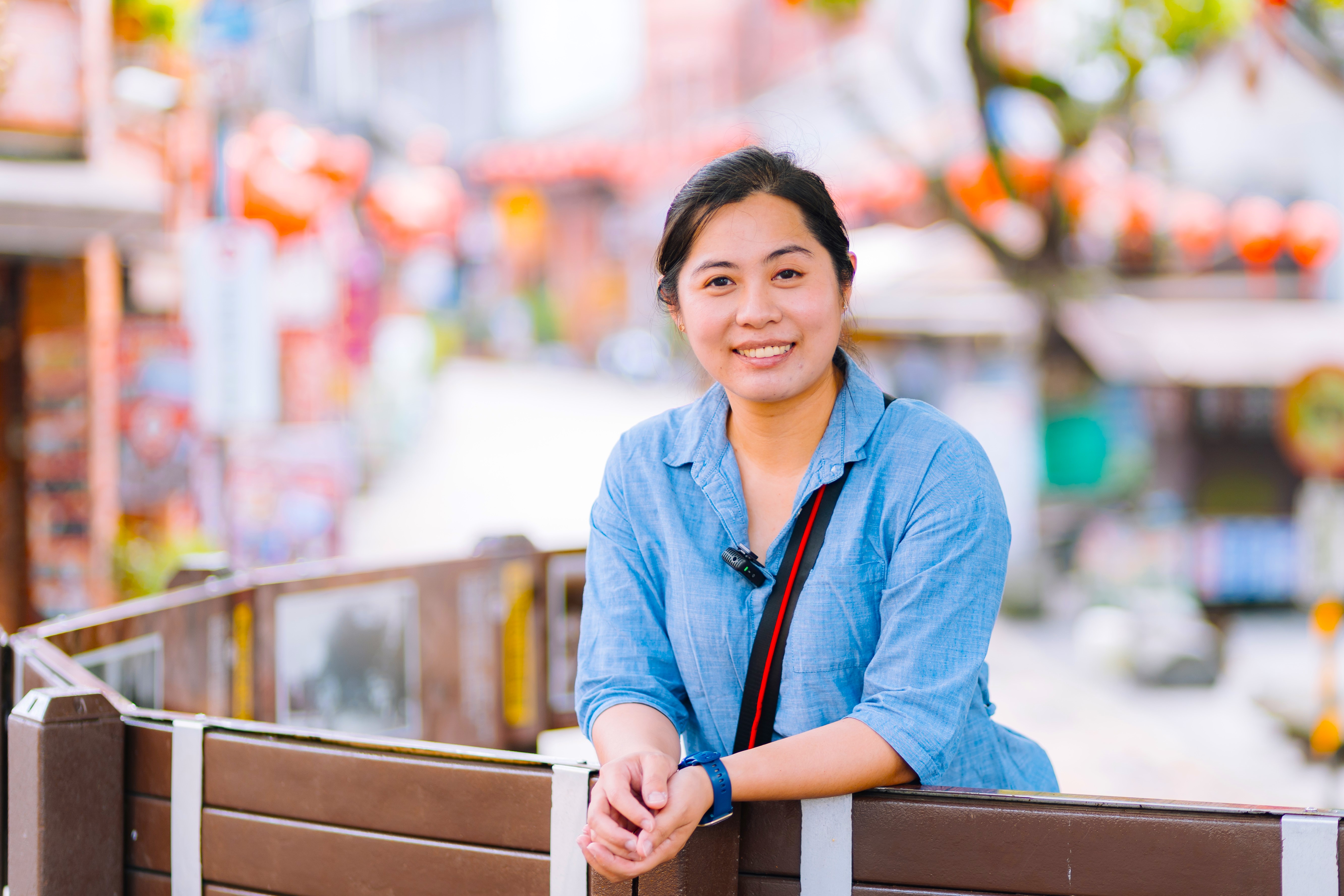 兼職美食旅遊部落客黃怡婷，在深坑居住超過30年，熟悉在地小吃。