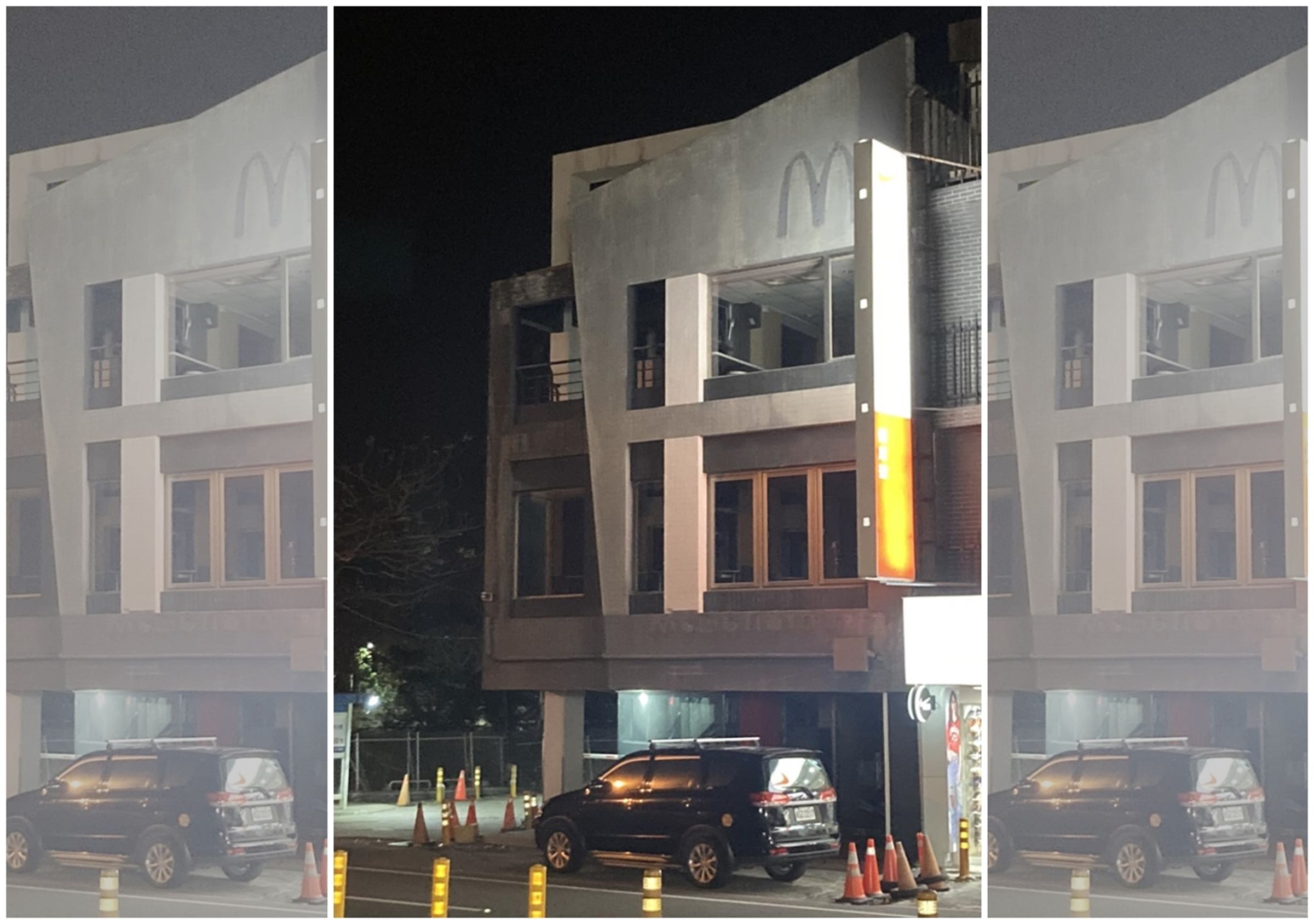 恆春墾丁大街上的麥當勞熄燈,讓不少網友感到震驚。(翻攝自「舌尖上的恆春」臉書粉專)