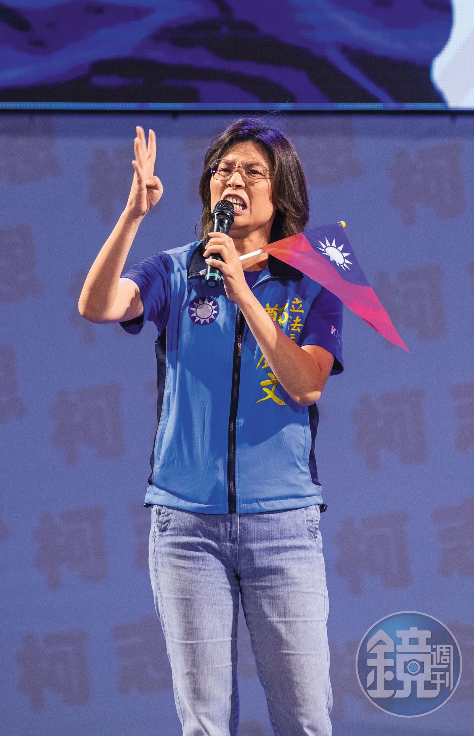 鄭麗文是黨內中生代戰將，獲得多位北部議長青睞