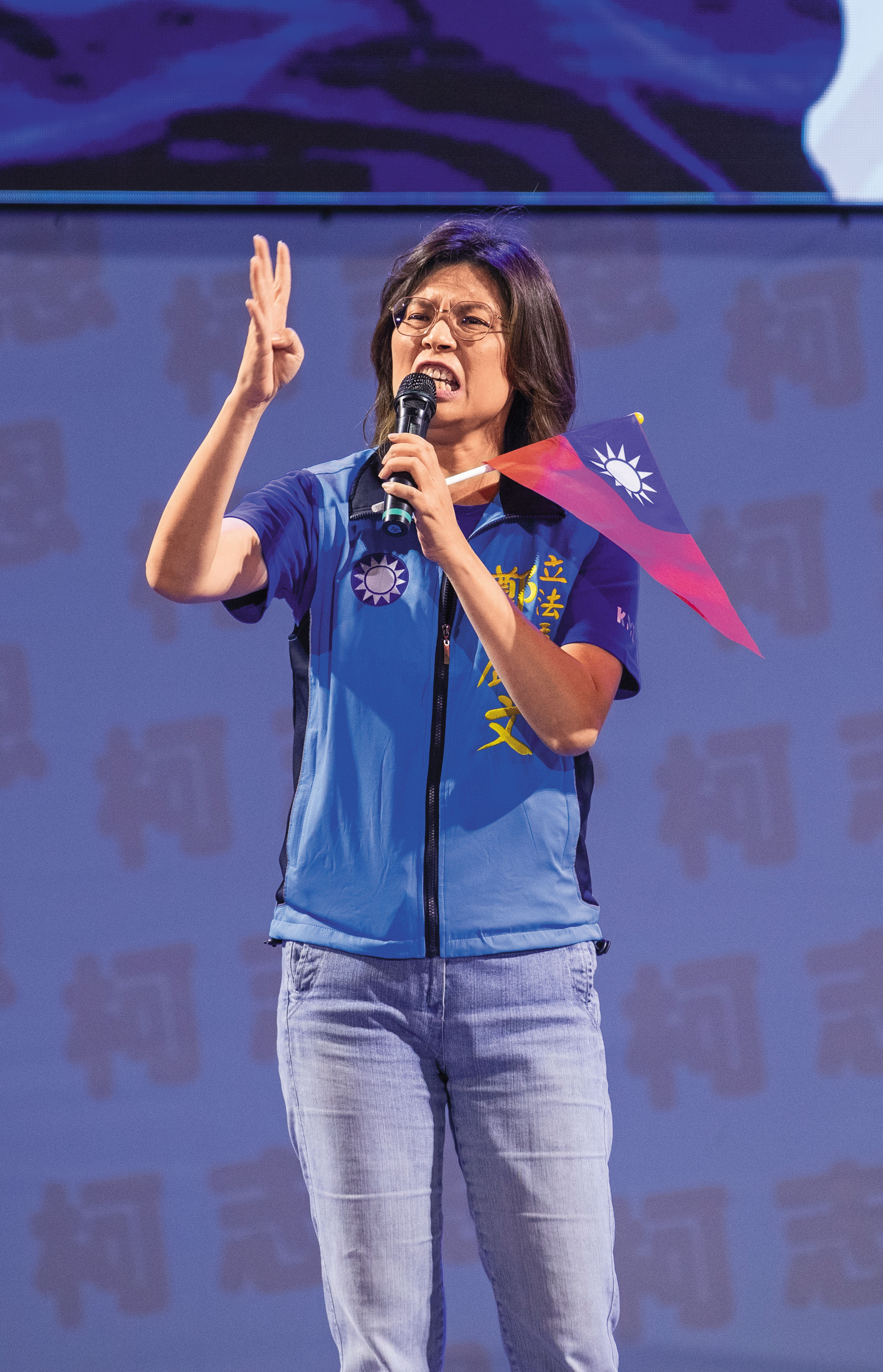 鄭麗文是黨內中生代戰將,獲得多位北部議長青睞。