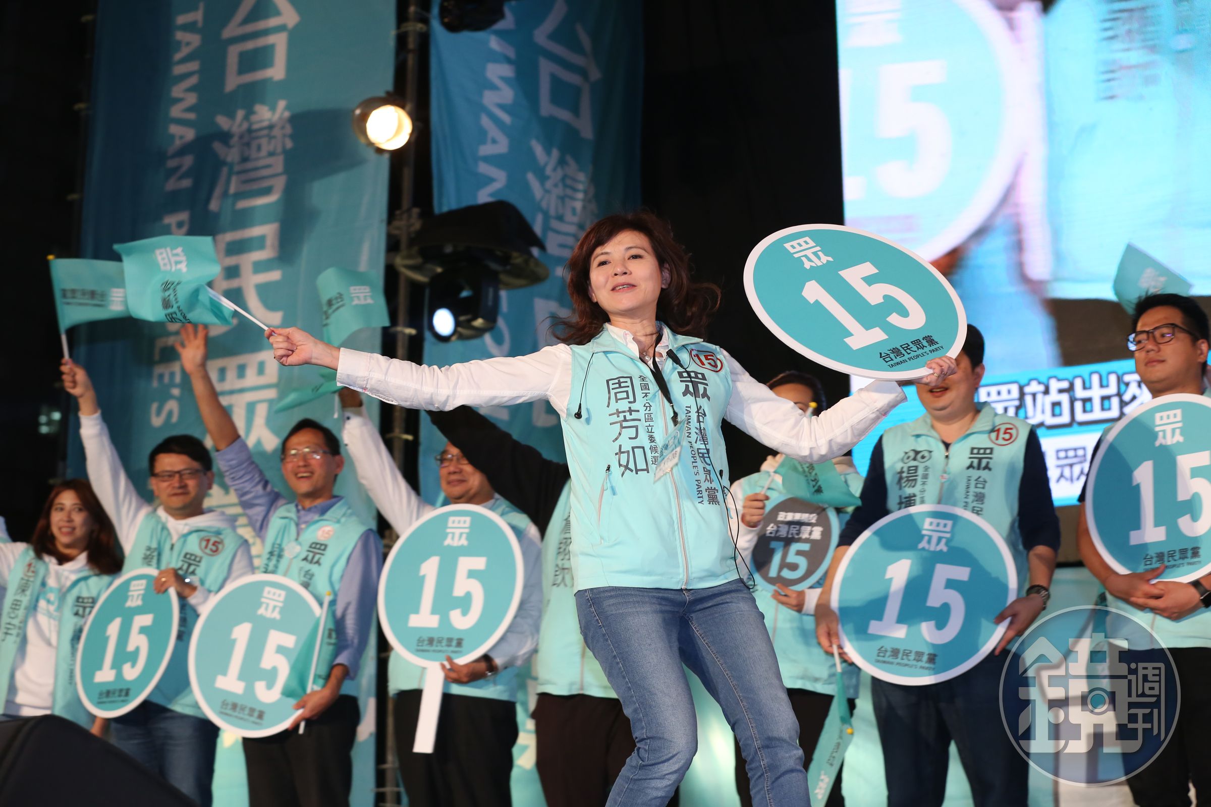 曾被民眾黨列入不分區名單的前柯文哲競選總部主任的周芳如,今也因京華城案被檢調約談。(本刊資料照)