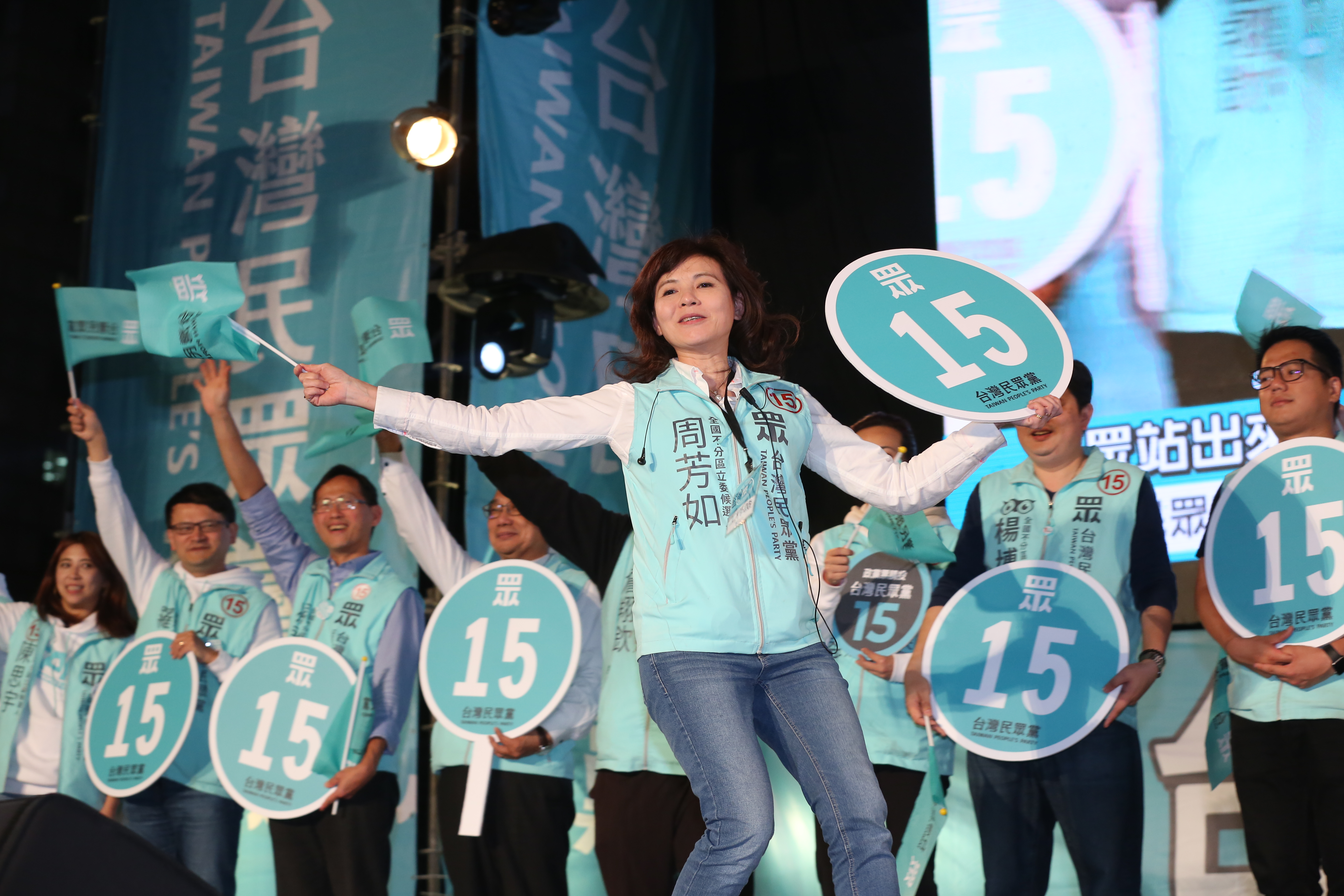 曾被民眾黨列入不分區名單的前柯文哲競選總部主任的周芳如，今也因京華城案被檢調約談。（本刊資料照）