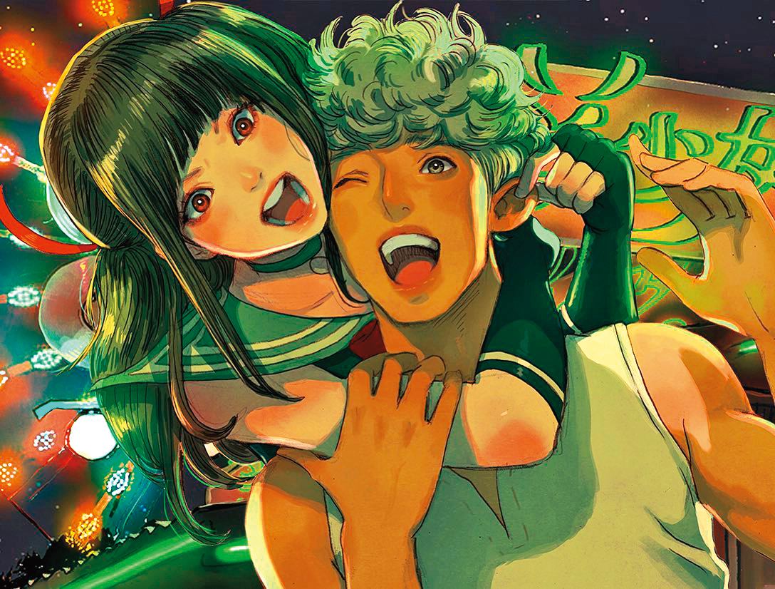 《檳榔美少女》是盧卡斯成名作,描繪巴西足球明日之星「盧修」與台灣檳榔西施「小葉」的愛情故事。(盧卡斯提供)