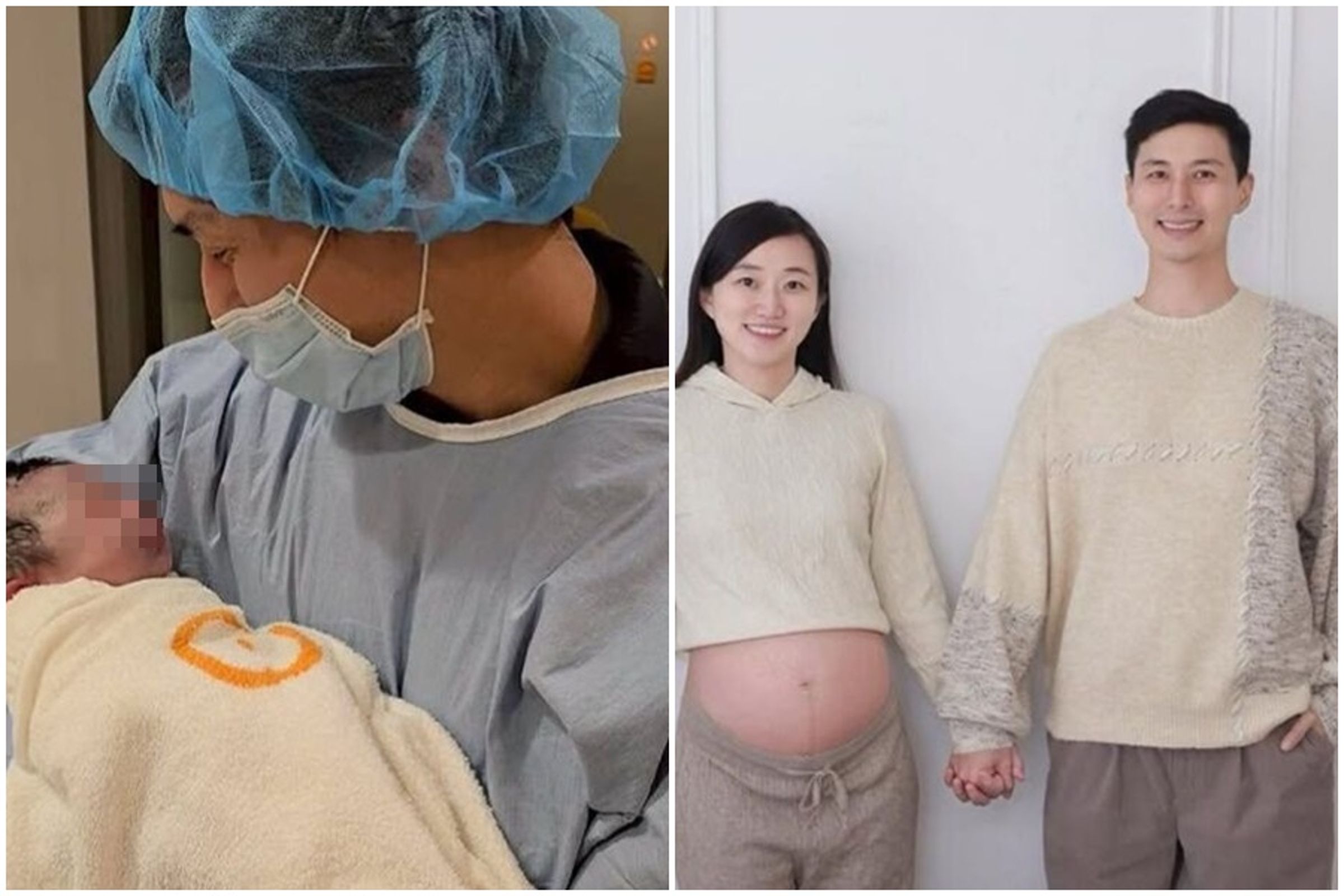 嚴爵稍早透過社群開心宣布老婆平安卸貨,喜迎千金。(翻攝自嚴爵臉書)