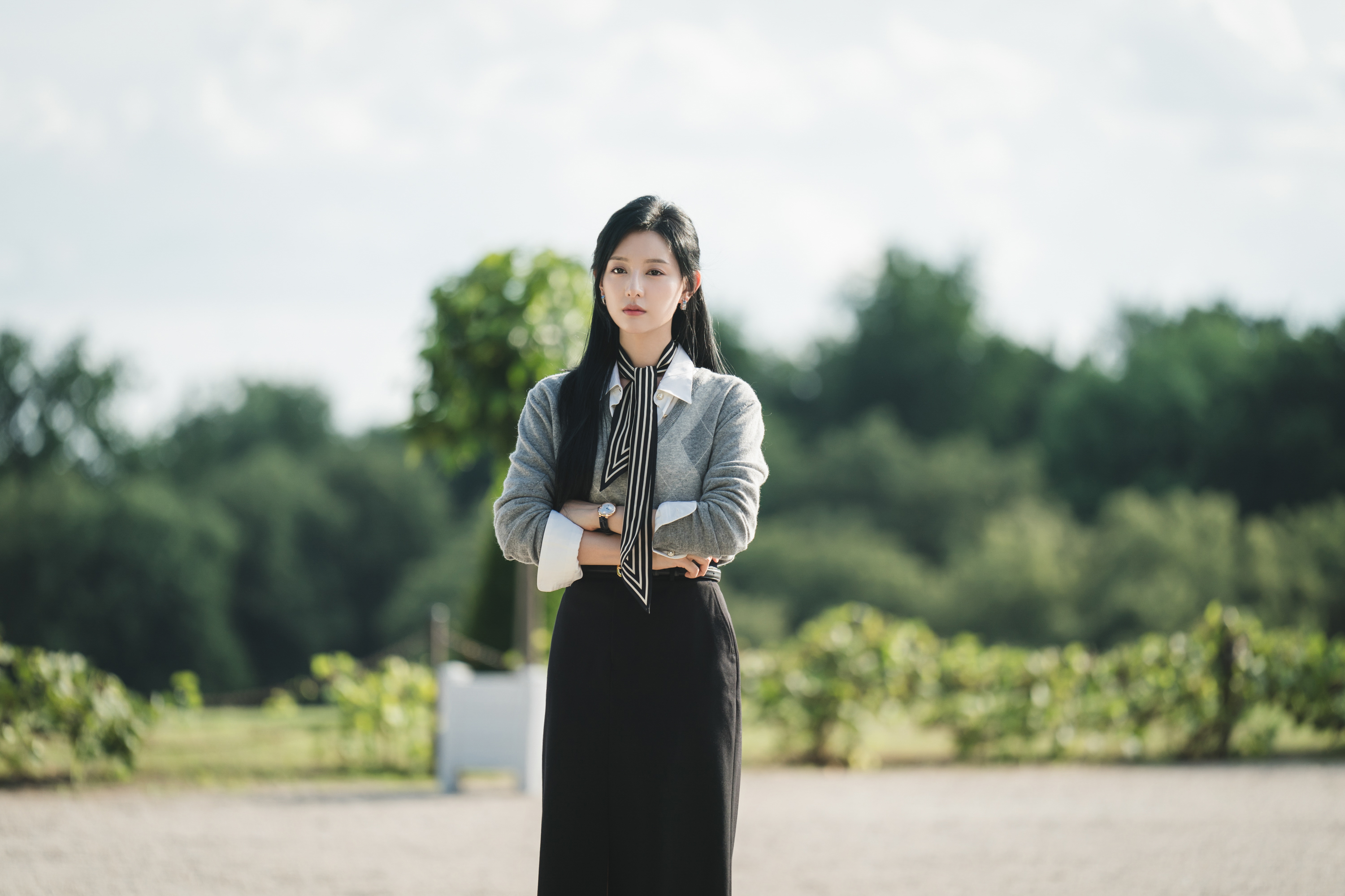 金智媛將於週六傍晚抵台。（Netflix提供）