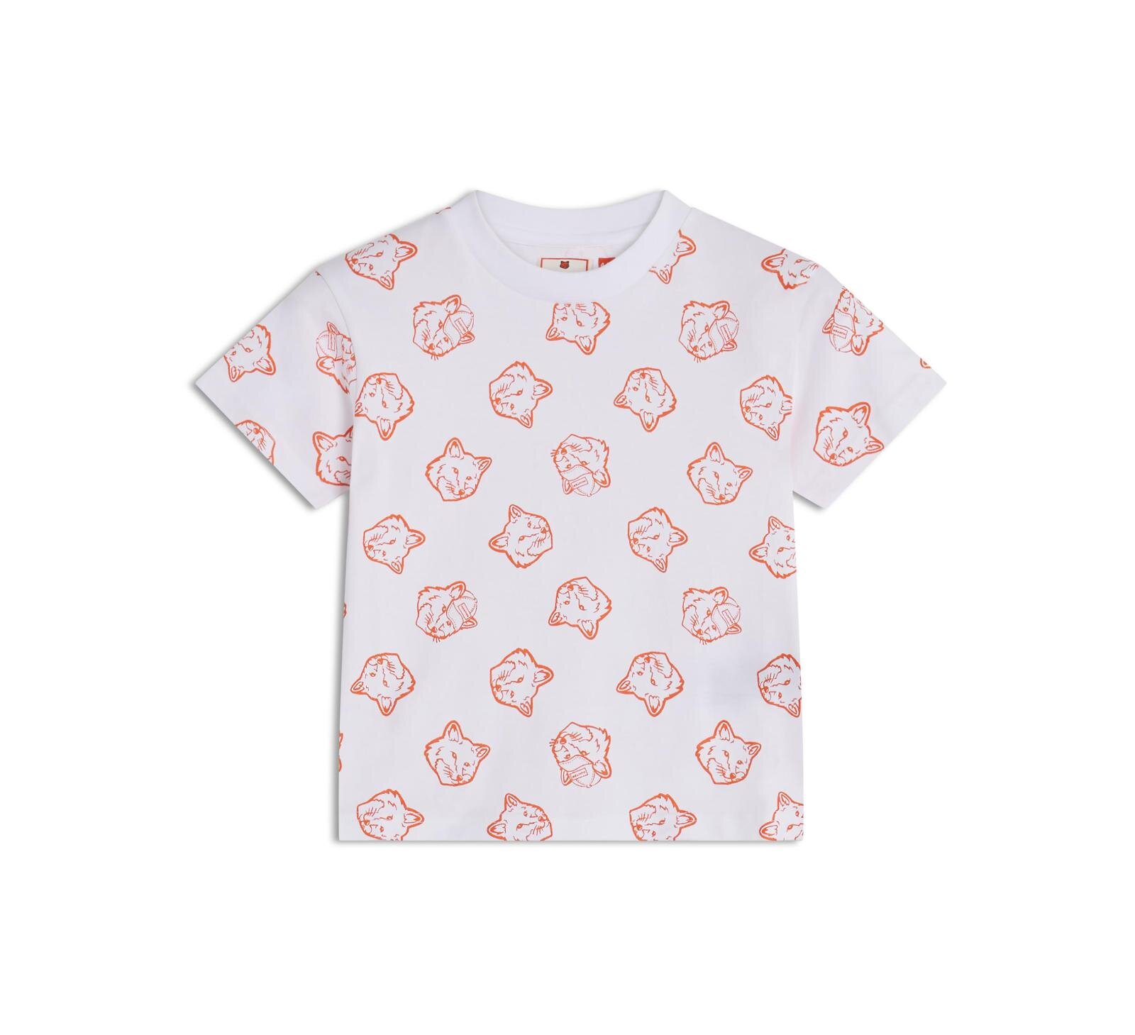 Maison Kitsune x HUNTER岩沙米滿版狐狸頭小童短T-Shirt。NT$2,100(onefifteen初衣食午提供)