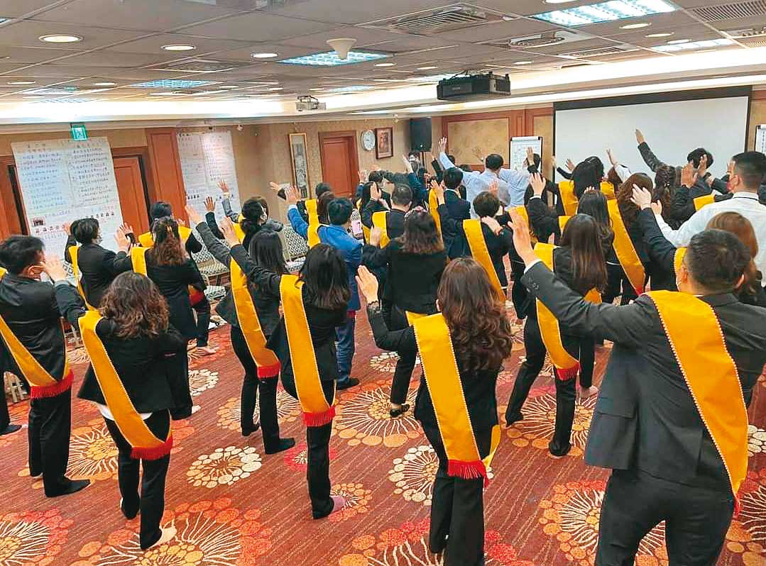 POP管理課程吸引不少有開發業務需求的上班族加入。（受訪者提供）