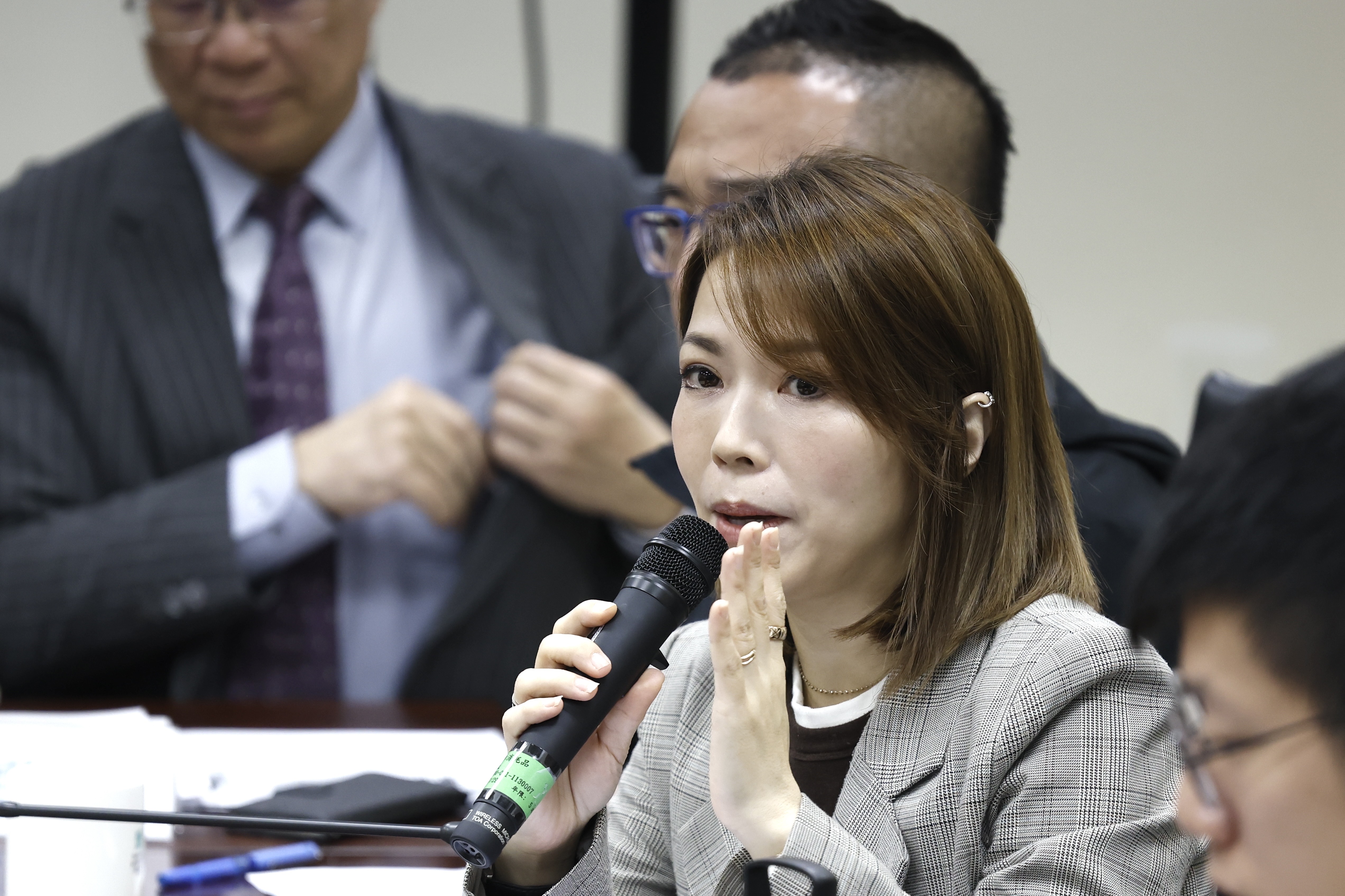 陳智菡稱可以提供謝國樑捐款200萬元的收據，但卻被打臉已超過法定的30萬元上限。（本刊資料照）