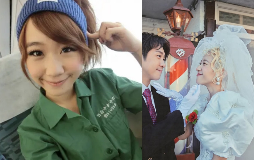Lulu就讀中女中時是文藝少女。（翻攝IG@sunnygirl800424）