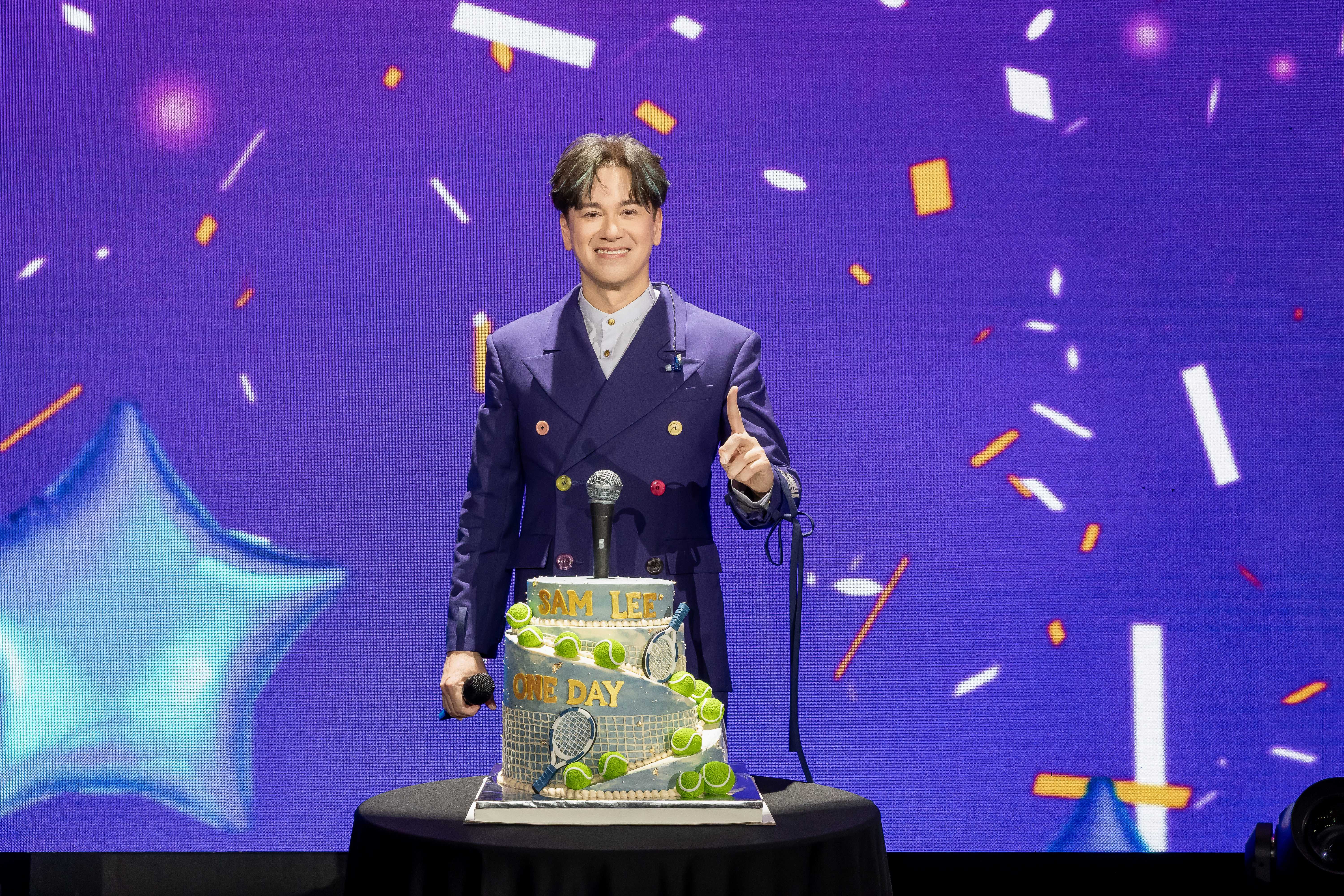 李聖傑2月21日53歲生日當天，與馬來西亞歌迷共度。（華納音樂提供）