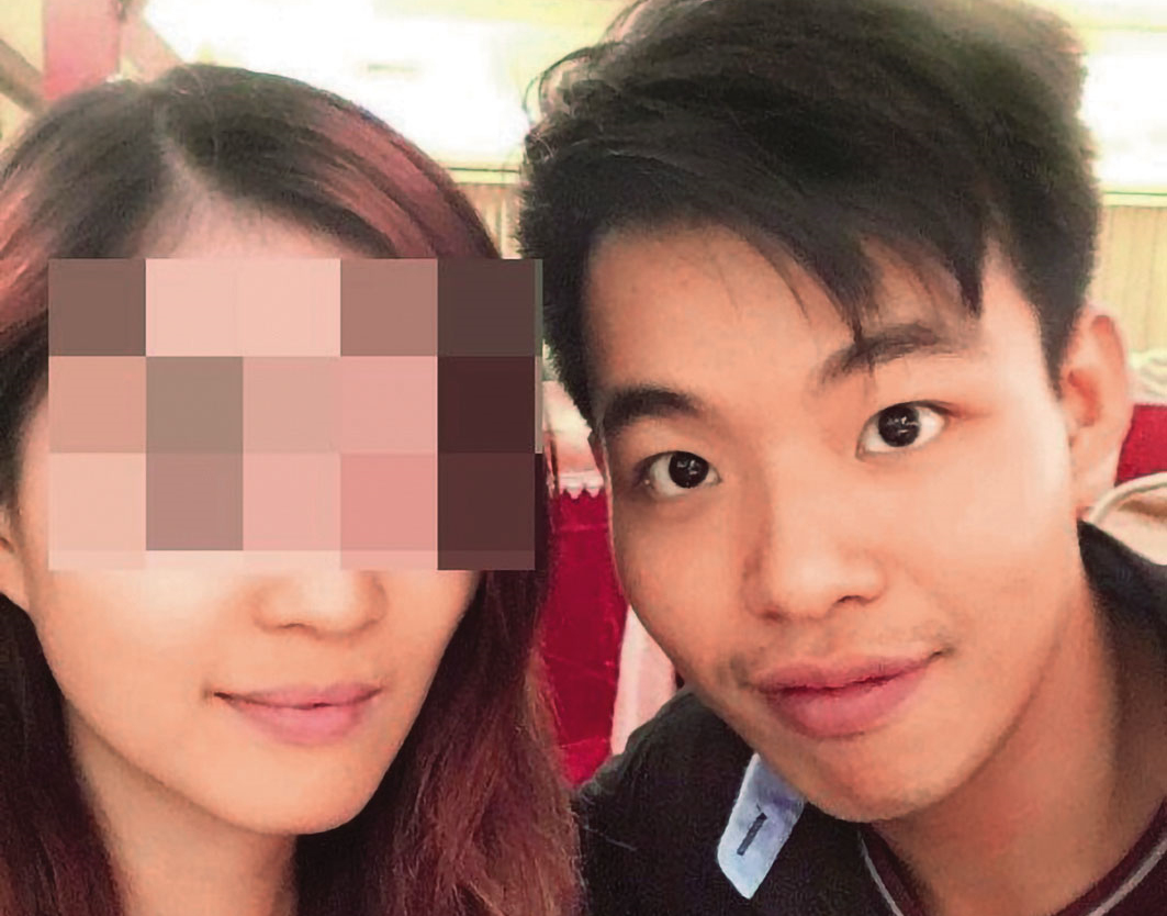 沈女與吳典鴻在網路上認識後陷入熱戀，沒想到3個月後就發生命案。（翻攝畫面）