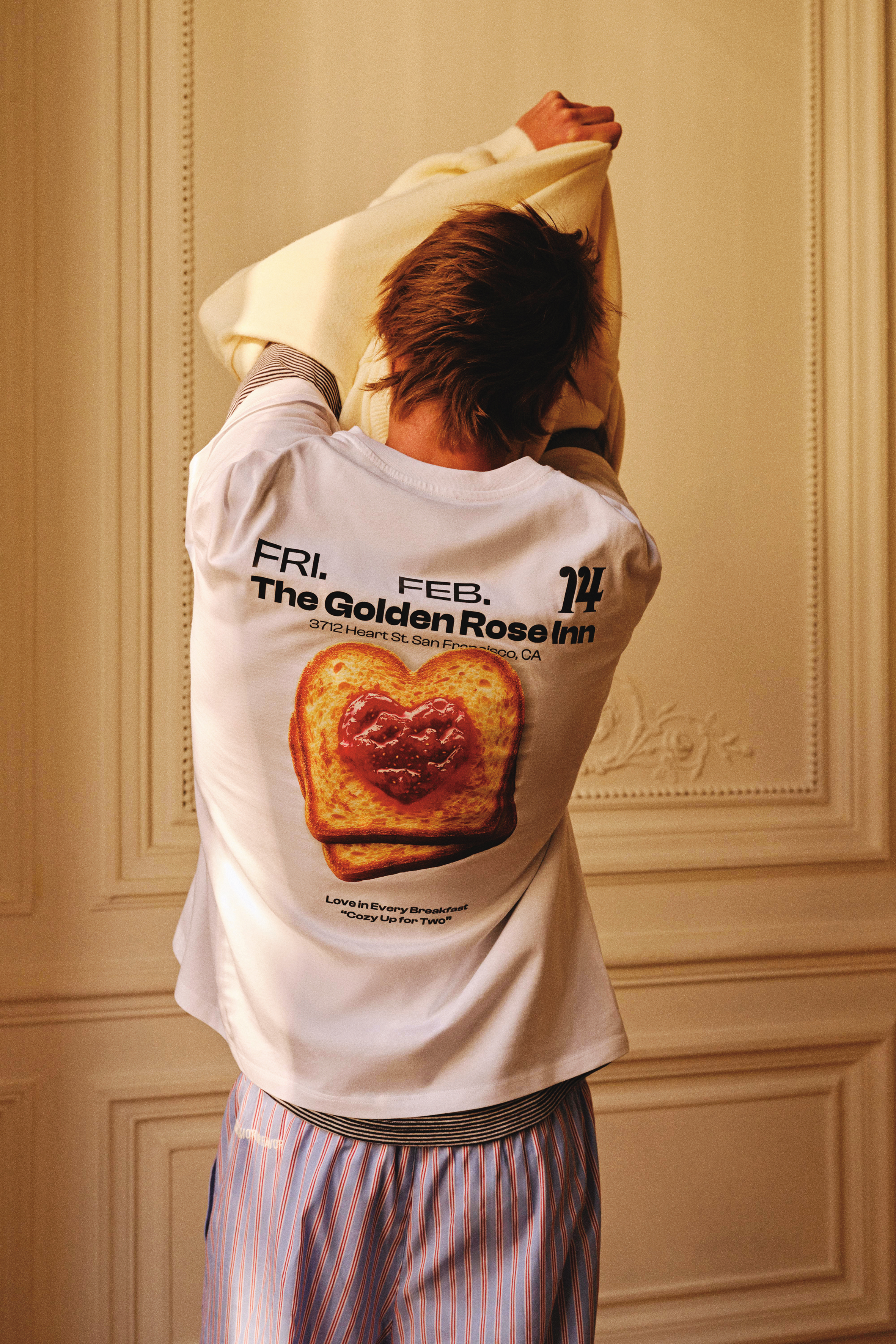 ZARA愛心果醬T-shirt,示愛小巧思夠勾錐!NT$990。(ZARA提供)