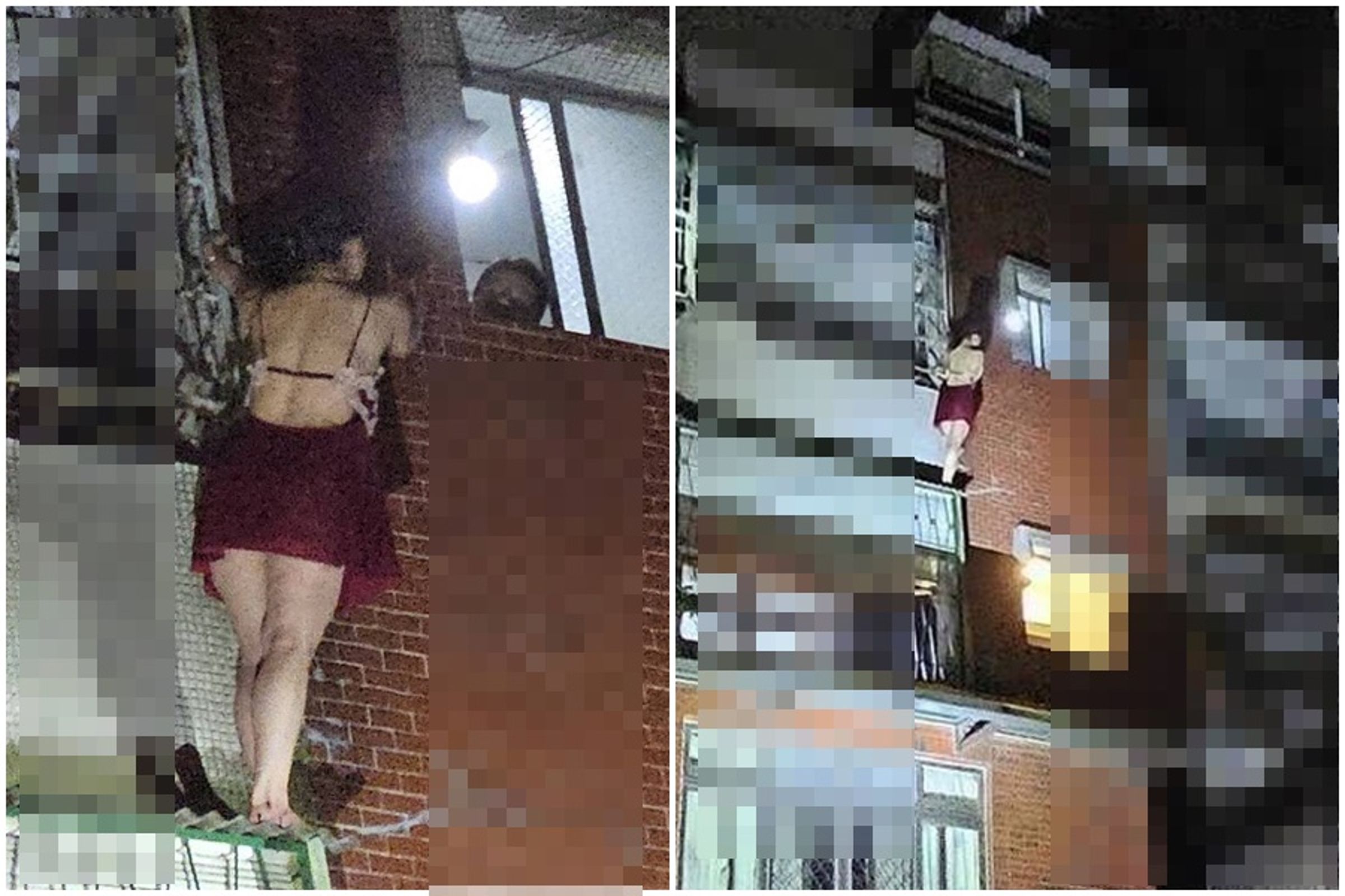 一名44歲陳姓女子因不滿已婚男友,近來多次冷落,竟情緒激動下,試圖以死相逼。(翻攝畫面)