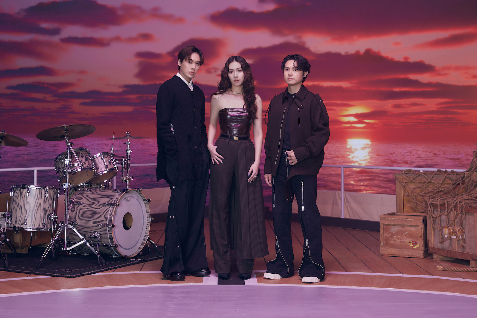 告五人征服北高雙蛋、宜蘭體育場後，將在4月12日站上高雄世運主場館舉辦演唱會。（相信音樂提供）