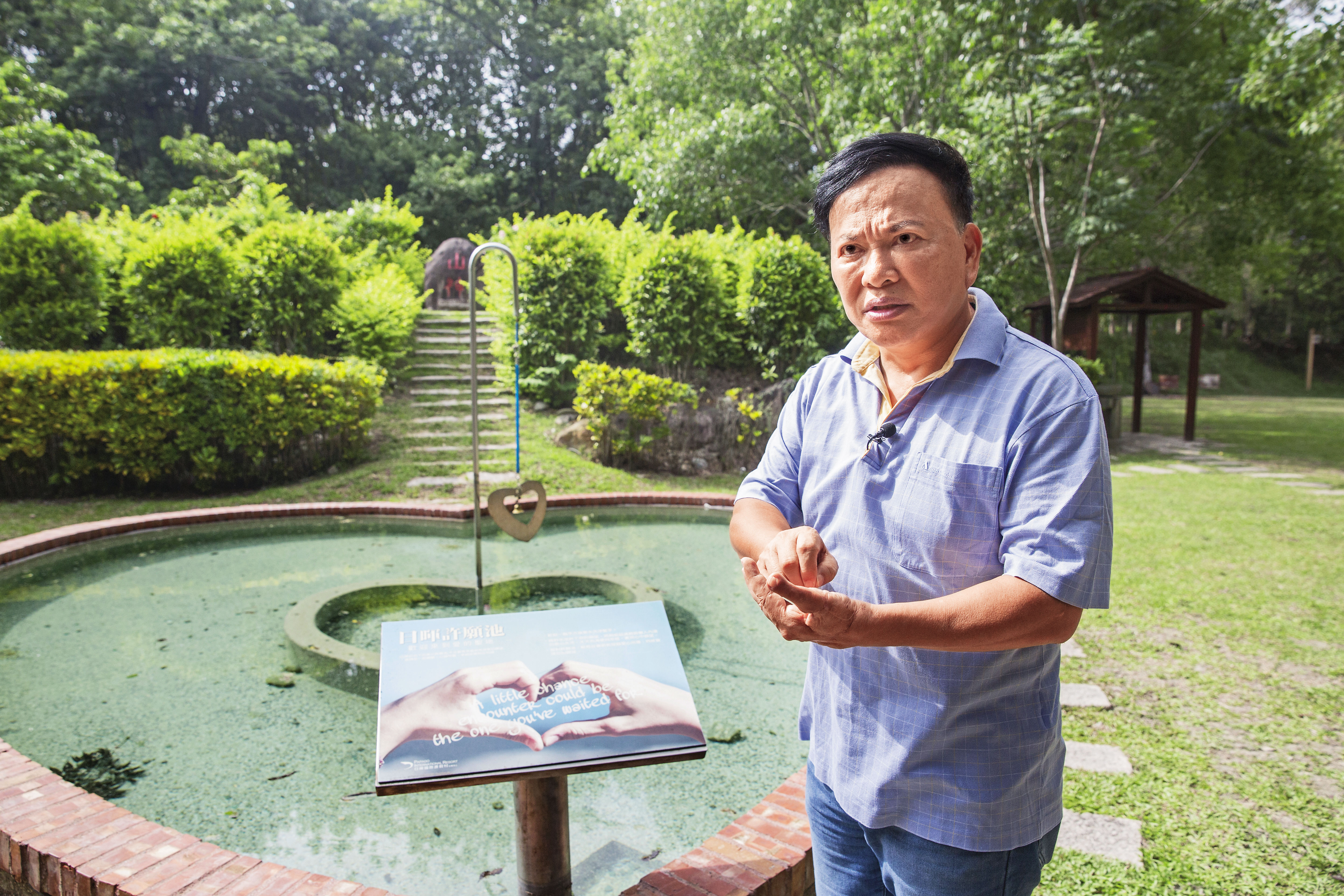 日暉集團董事長鄭越才（圖）遭控與台東縣府勾結、賴帳不還。