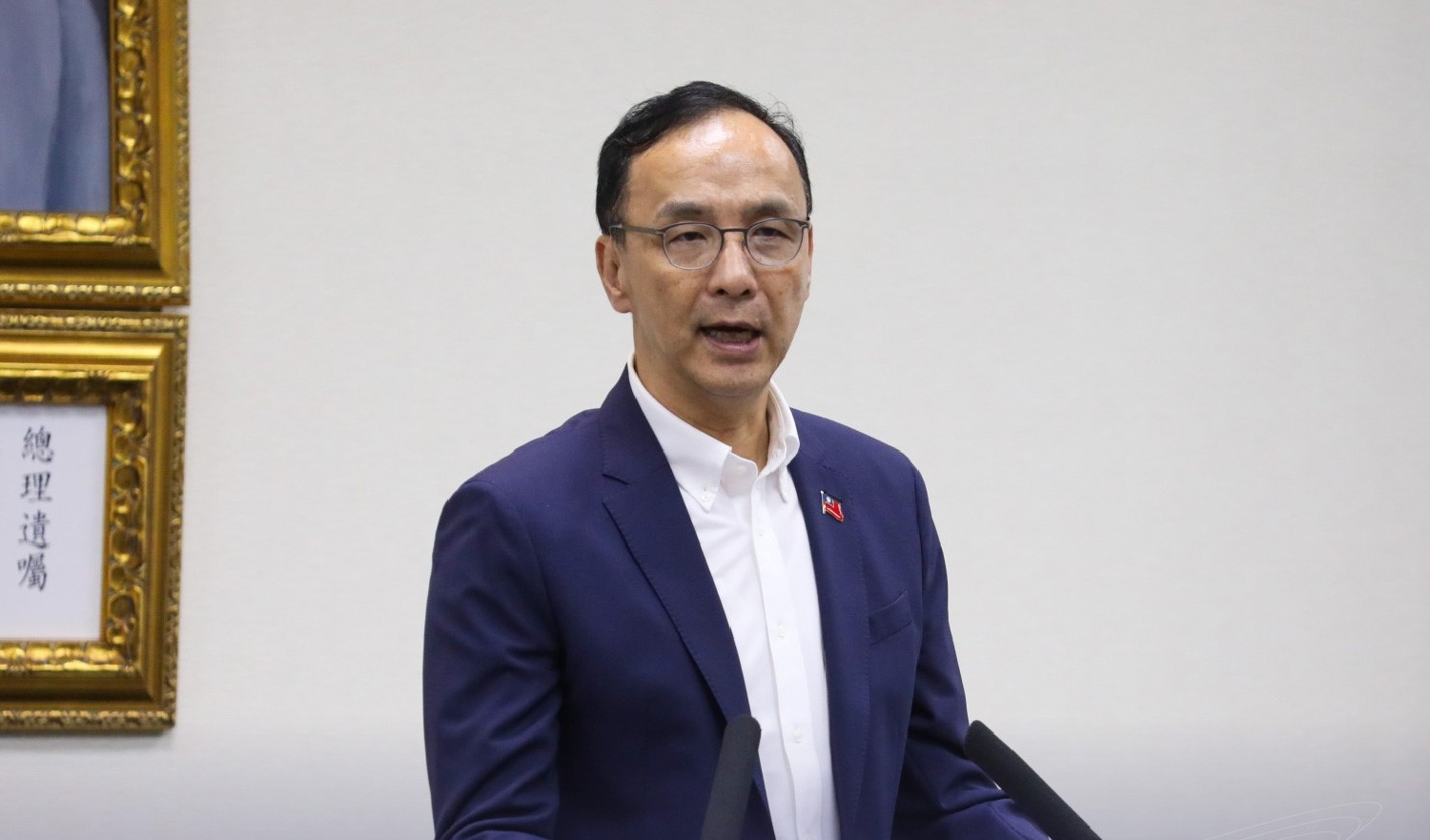 國民黨主席朱立倫在今日的發言中感嘆道，這是立法院三黨不過半的第一個會期結束，形容過程中真的是一忍再忍。（翻攝朱立倫臉書）