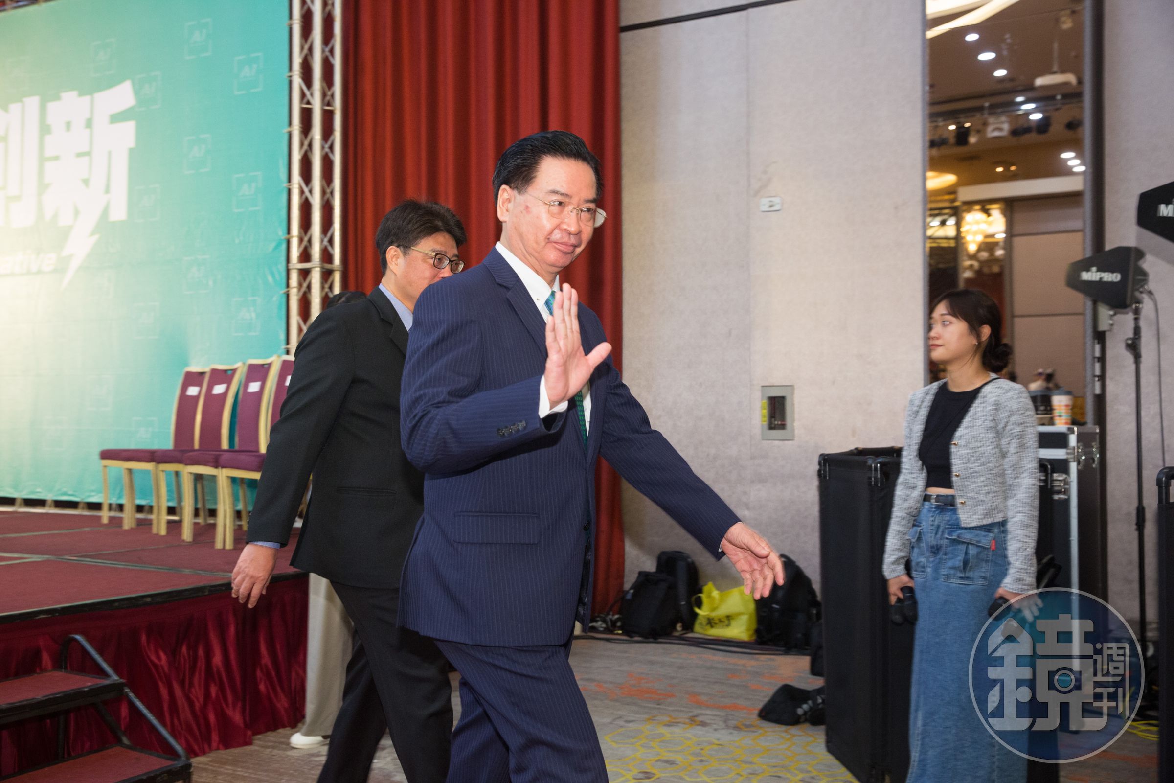 國安會祕書長吳釗燮缺席21日立院司委會共諜案專案報告。（本刊資料照）