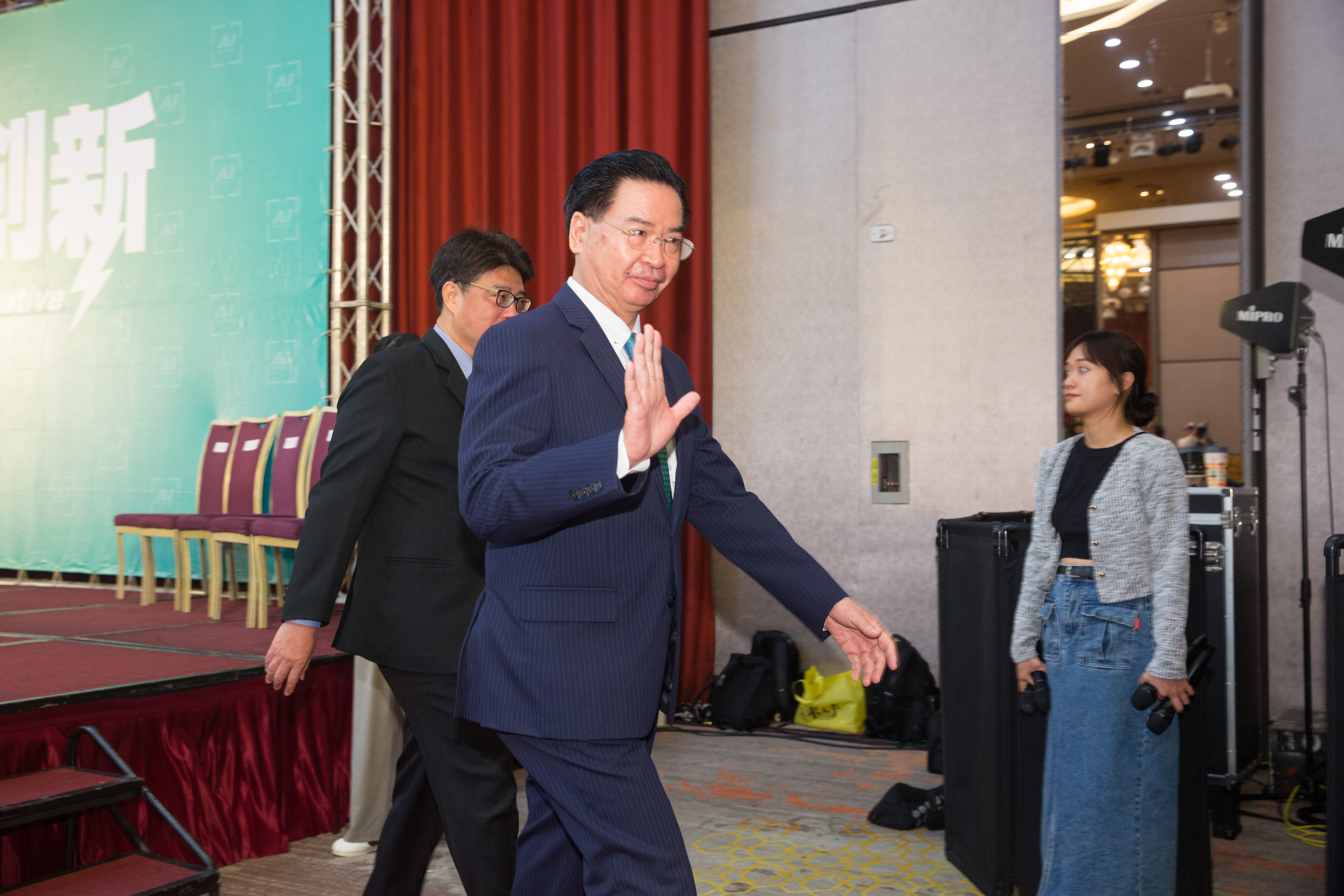 國安會祕書長吳釗燮缺席21日立院司委會共諜案專案報告。（本刊資料照）