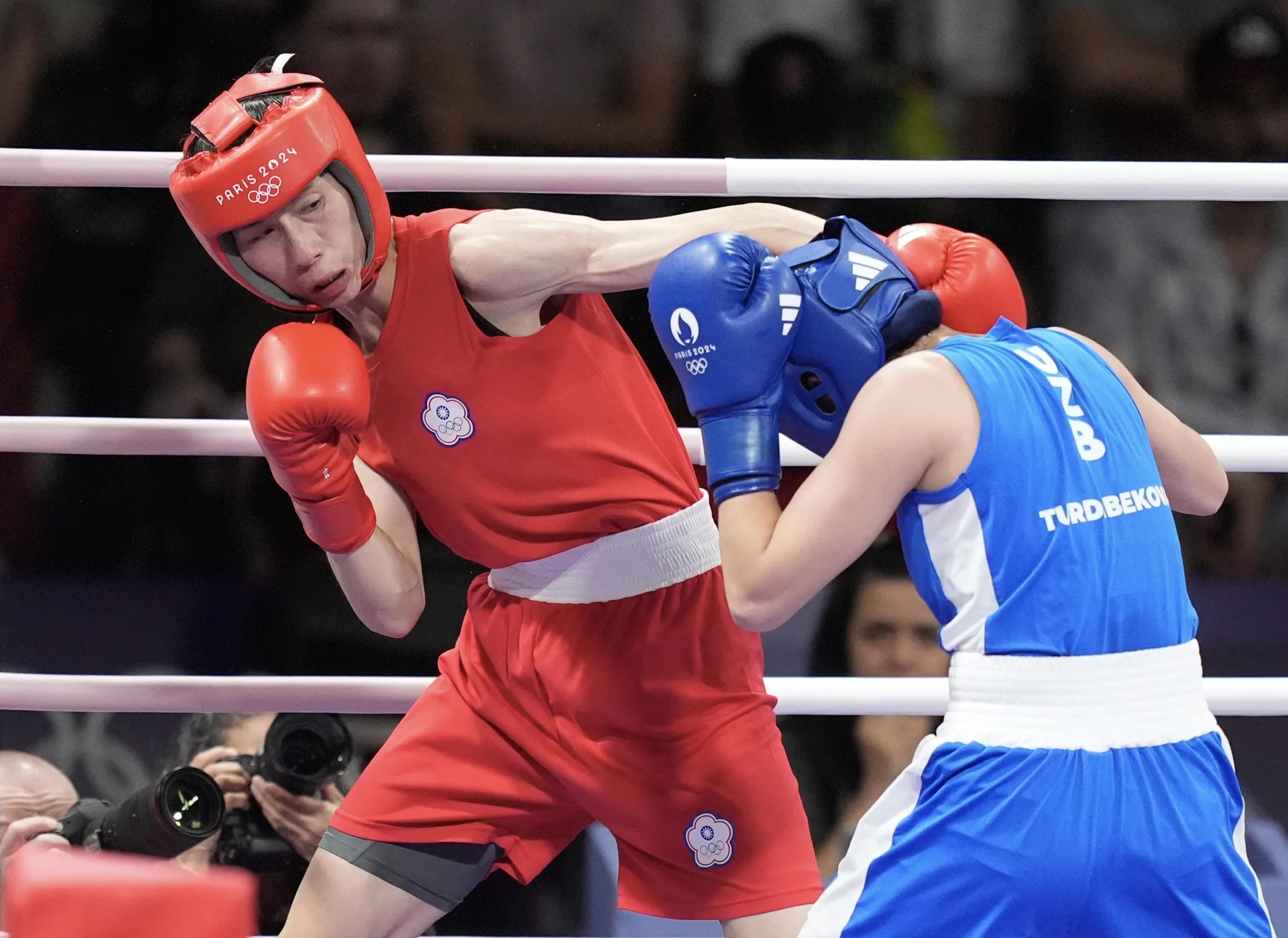 台灣拳擊選手面對性別爭議的壓力下，一路挺進金牌戰。（中華奧會提供）