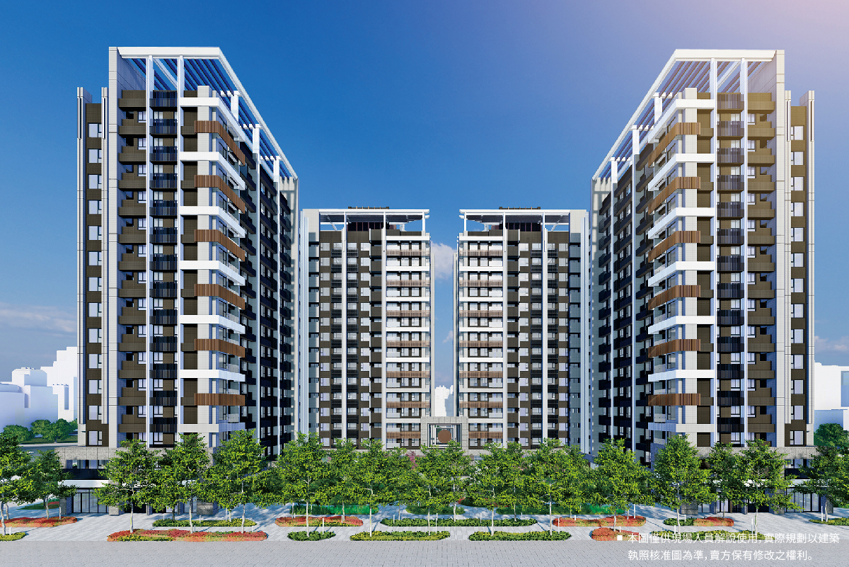 「築。滿滿」擁有 2339 坪超大基地，也是目前塭仔圳線上基地面積最大的個案，與新莊副都心僅一路之隔，生活機能便利、環境品質優越。