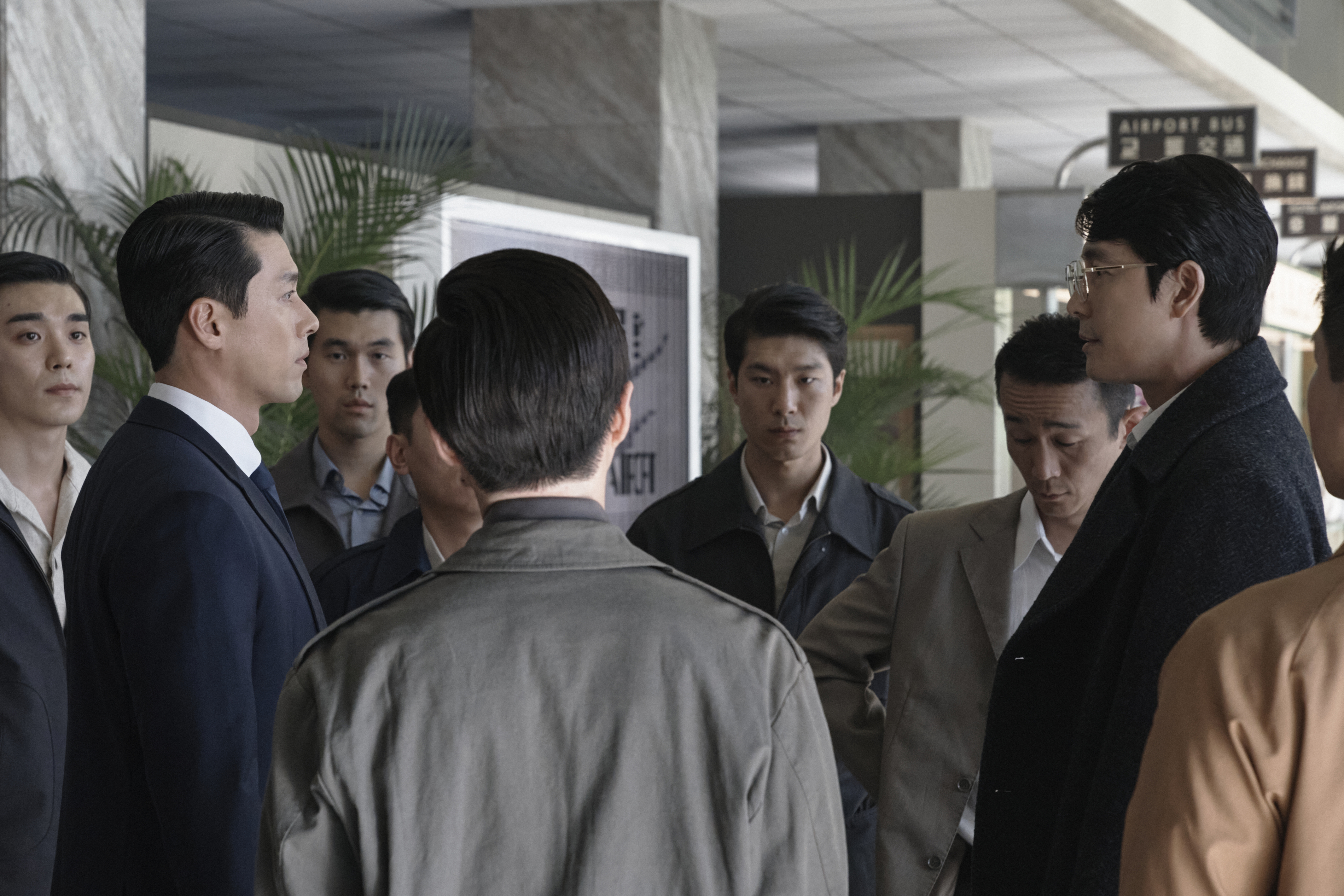玄彬表示與鄭雨盛對戲有點緊張。(Disney+提供)