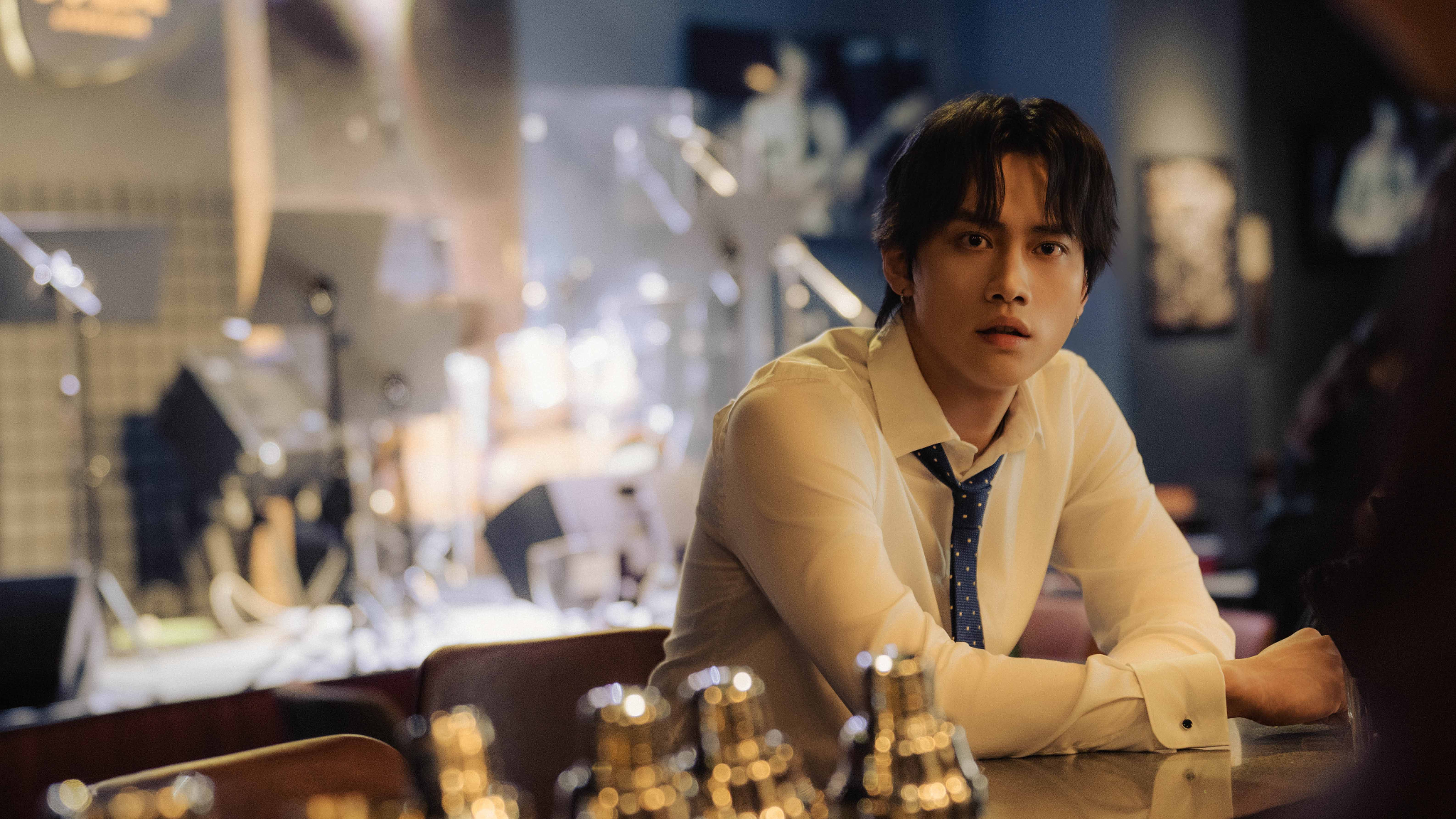 范少勳在《人浮於愛》中飾演的角色性格與本人完全不同。（高雄電影節提供）