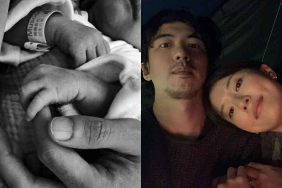 傅孟柏今宣布女兒出生的好消息。（翻攝自@fumengpaul IG）