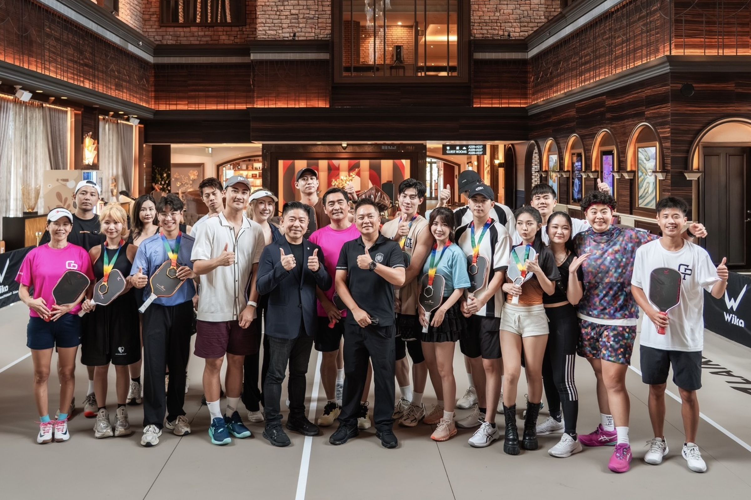 天成集團旗下的瑞穗天合國際觀光酒店攜手CIPP中華國際職業匹克球股份有限公司,將匹克球帶進花蓮瑞穗。