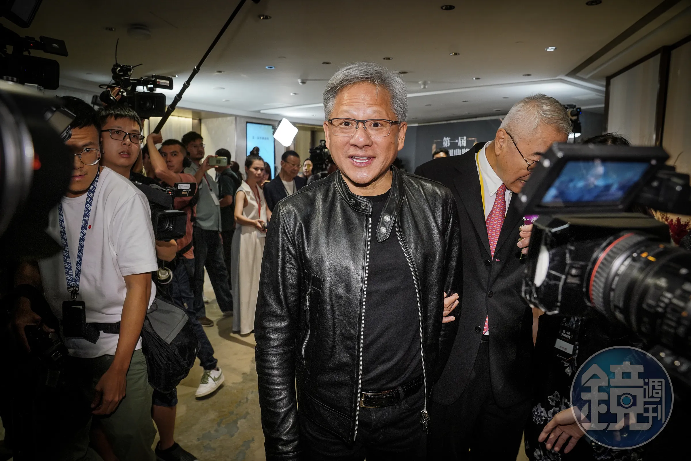 黃仁勳每次訪台都會造訪幾家必吃的愛店,回味台灣味。(本刊資料照)