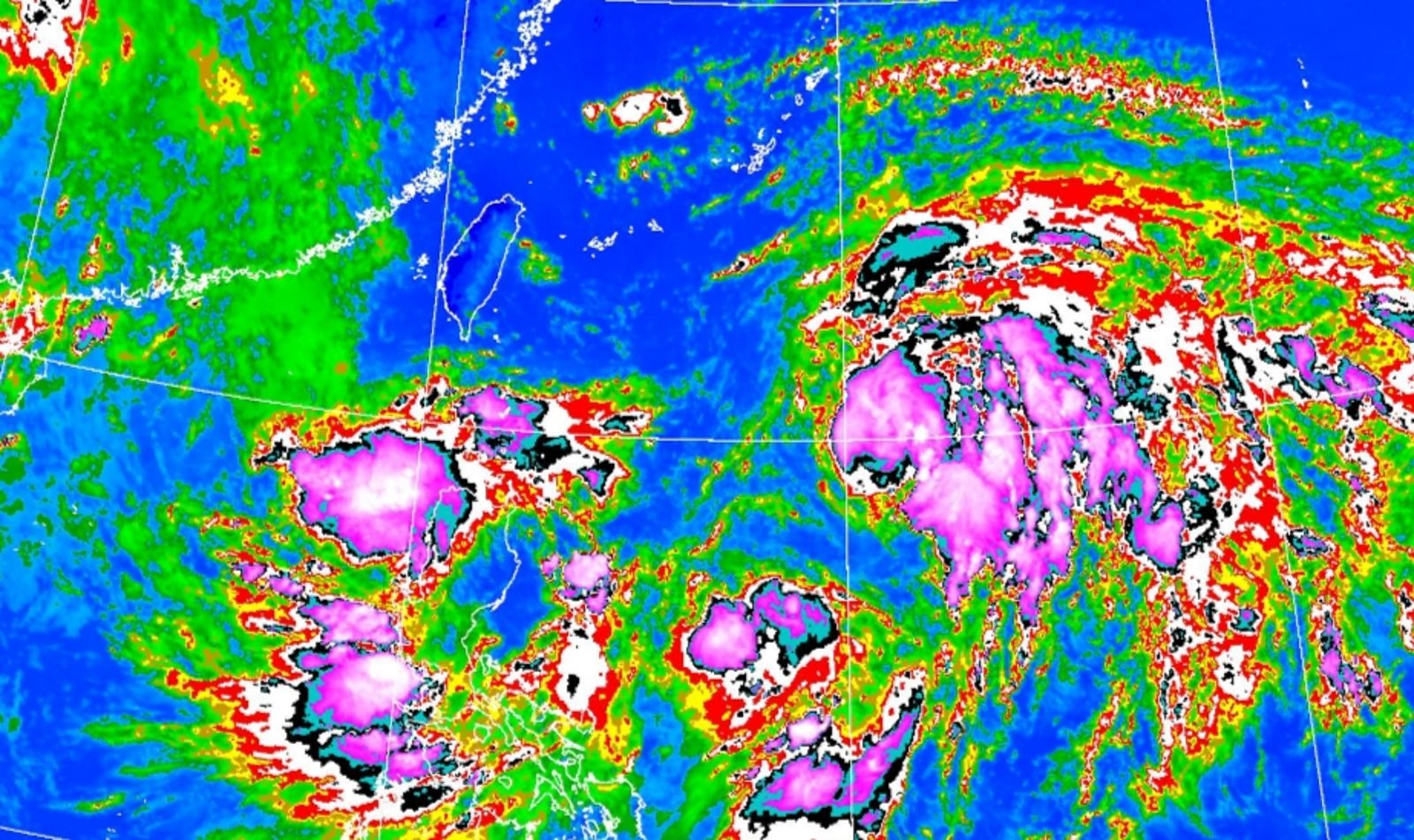 快訊／颱風「范斯高」生成！　明起影響北台灣將變天有雨