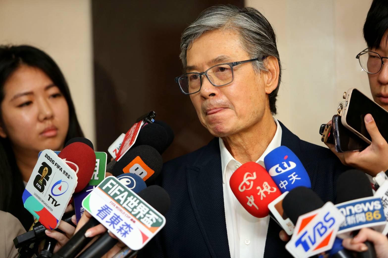 前總統馬英九近日找來「金小刀」金溥聰，幫忙協助處理馬英九基金會的內部風暴。（鏡報姜永年攝）