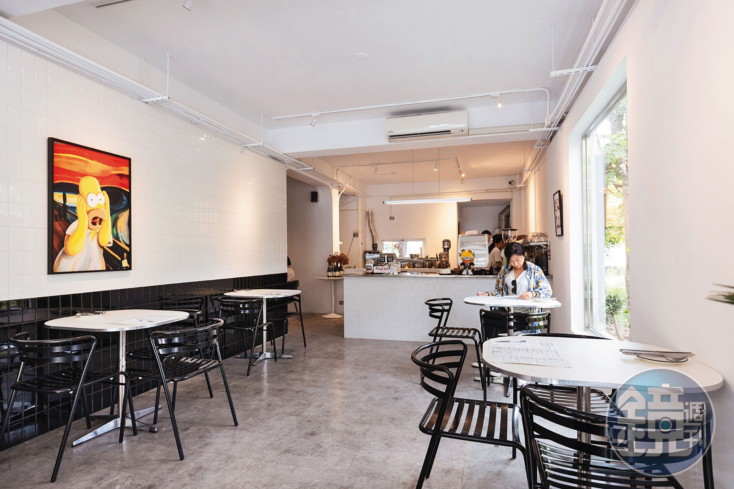 叉里包是嘉義少有的精緻早午餐店,為當地人帶來美好的早晨儀式感。