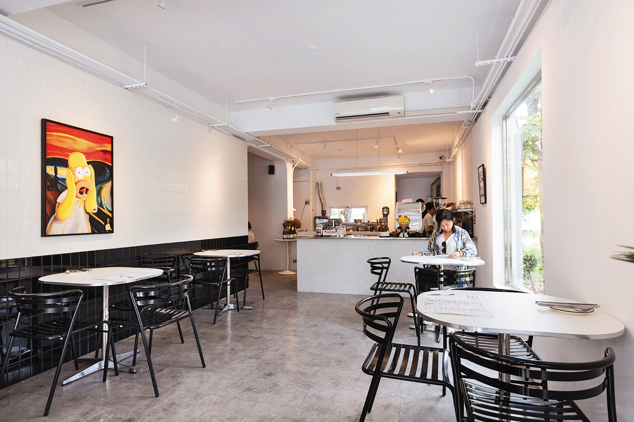 叉里包是嘉義少有的精緻早午餐店,為當地人帶來美好的早晨儀式感。