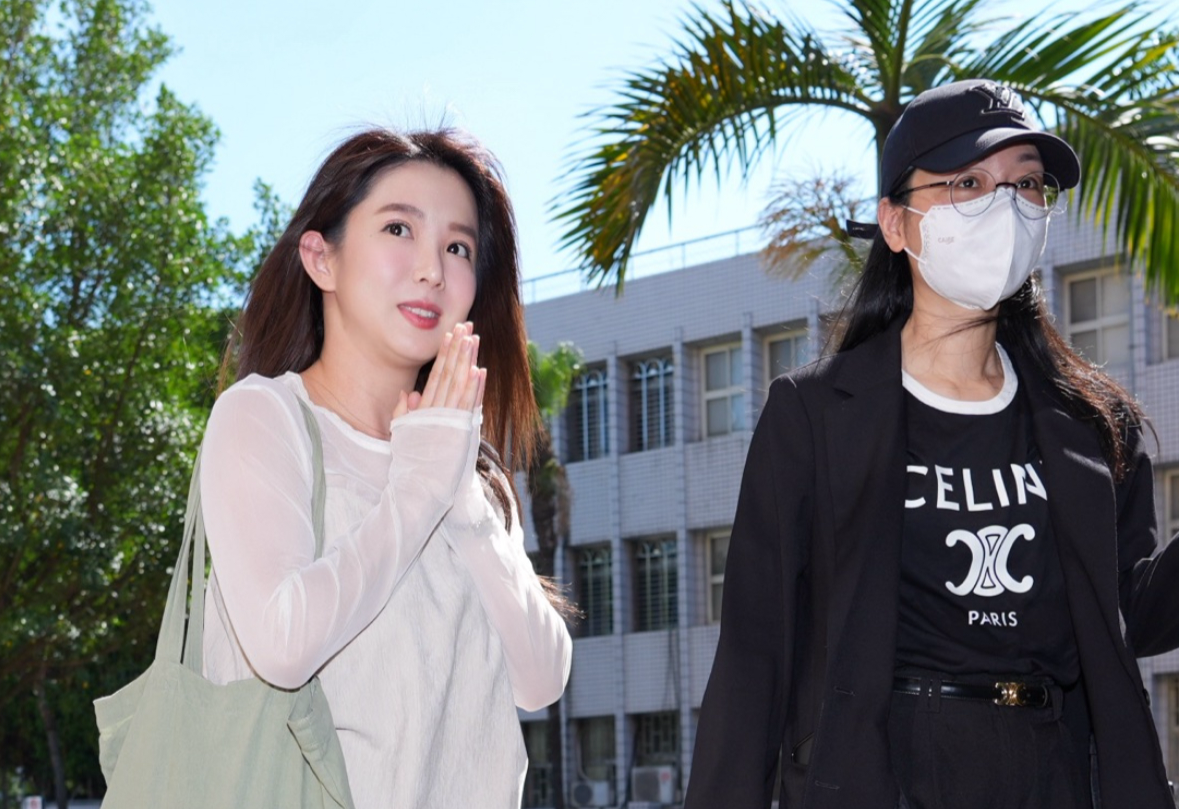 郭書瑤今現身北檢提告。（讀者提供）