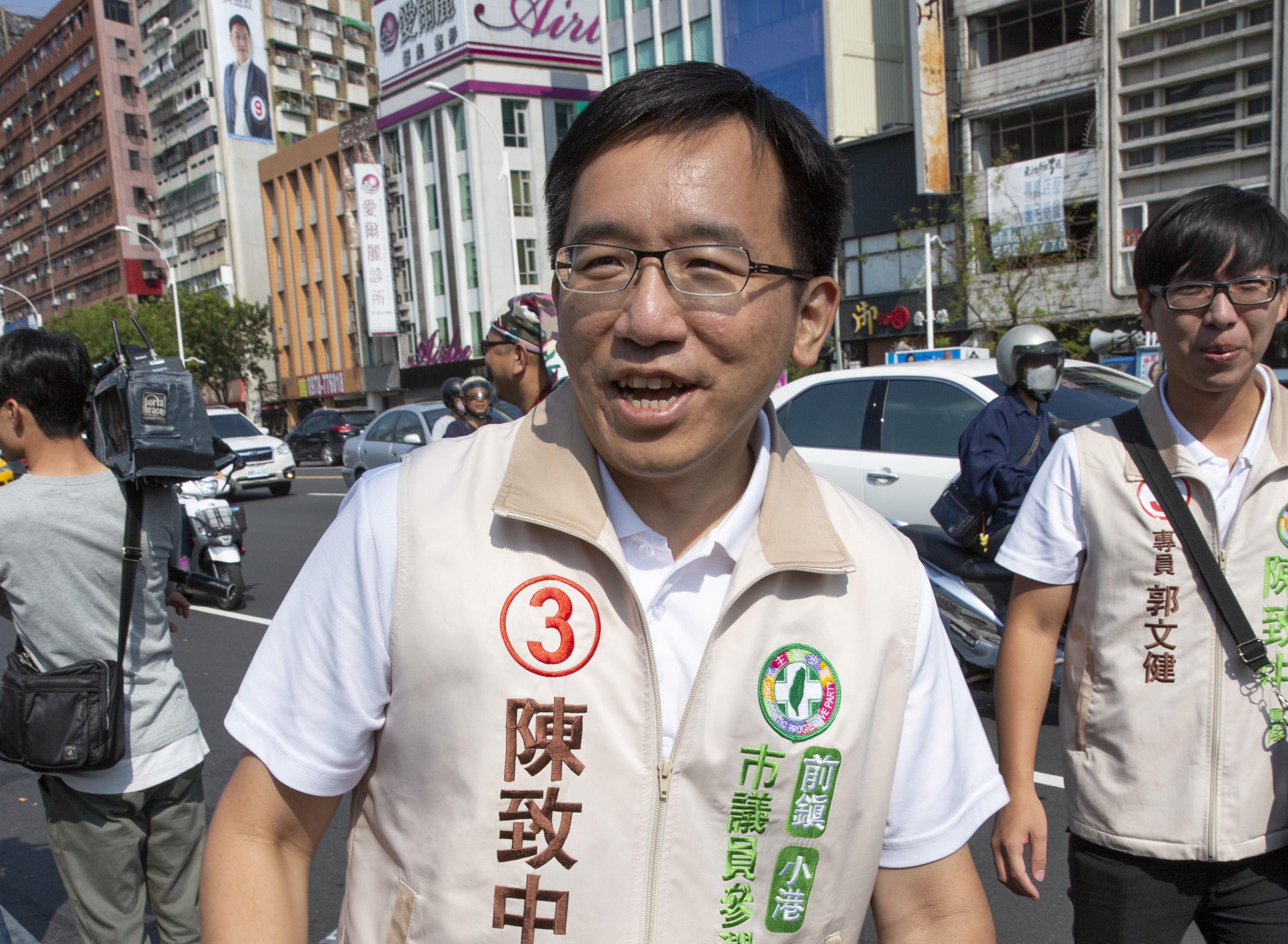 陳致中因案入監服刑，6日假釋出獄，回家過年。（本刊資料照）