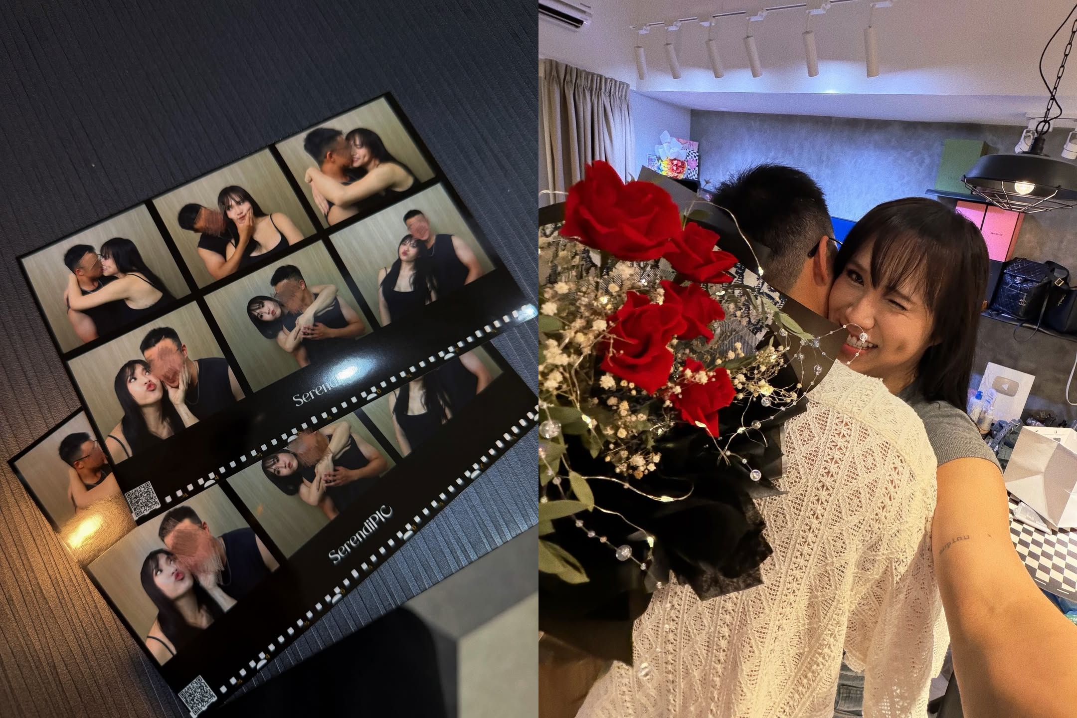 單身33年,網紅黃小愛終於交男朋友了。(翻攝自黃小愛IG)