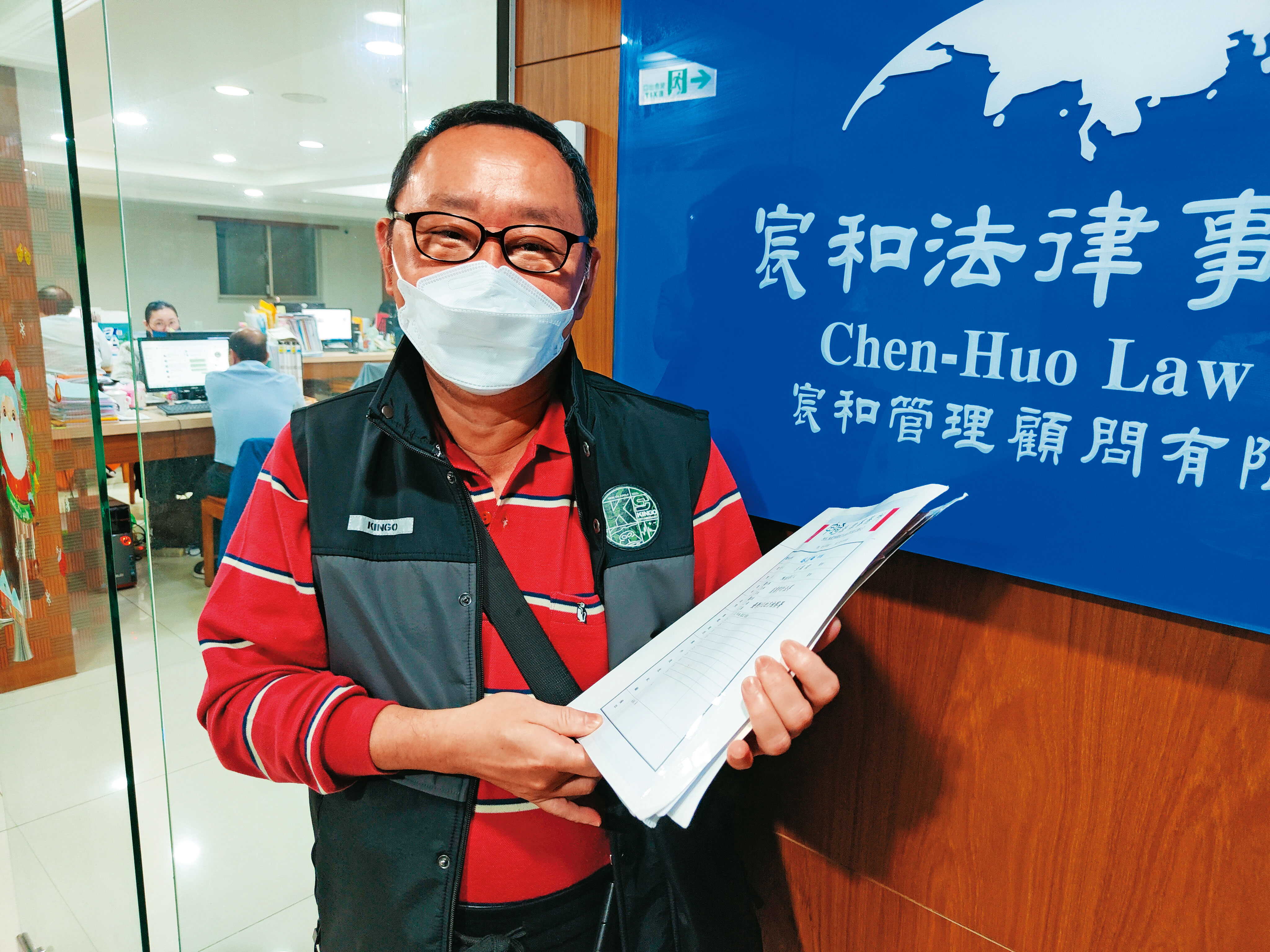 台光前董座李福禕（圖）因不甘被過河拆橋，憤而向檢察官舉發陳萬添的違法行為。