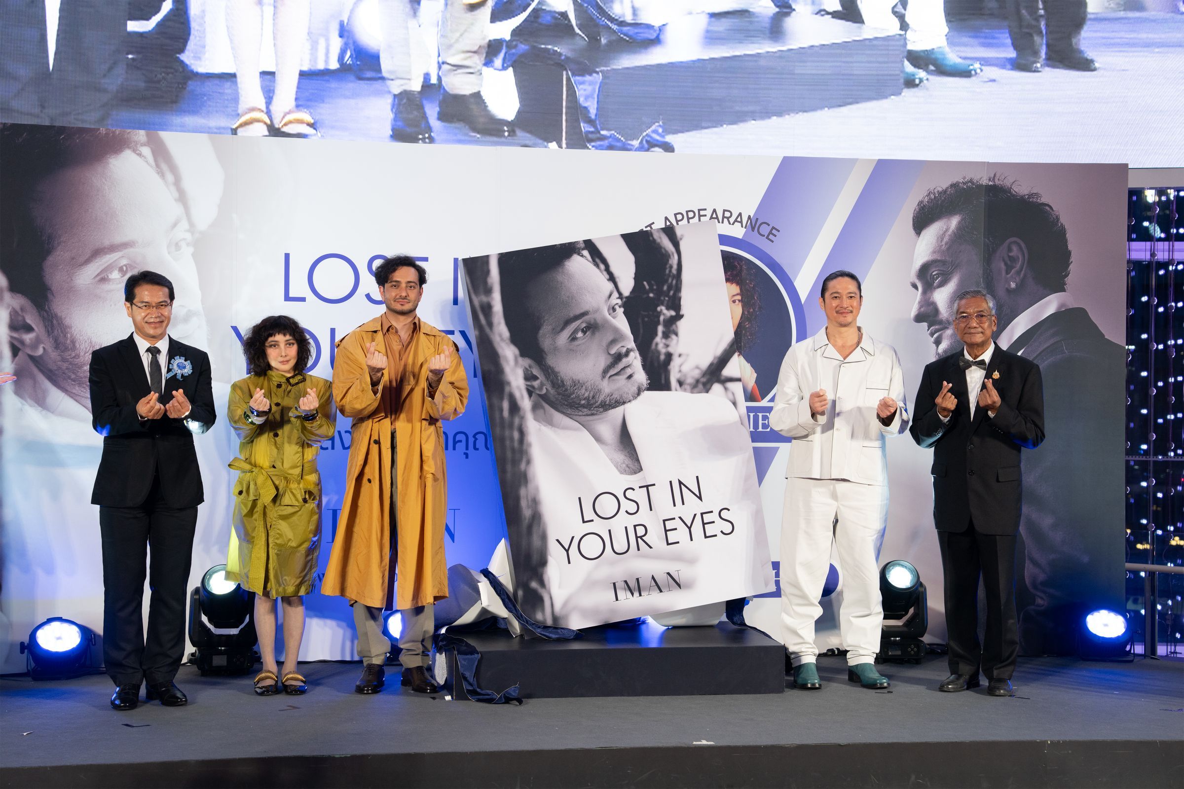 Iman寫真詩集《Lost in Your Eyes》在泰國曼谷拍攝，此次到泰國受到當地政府相當重視。（852Films提供）