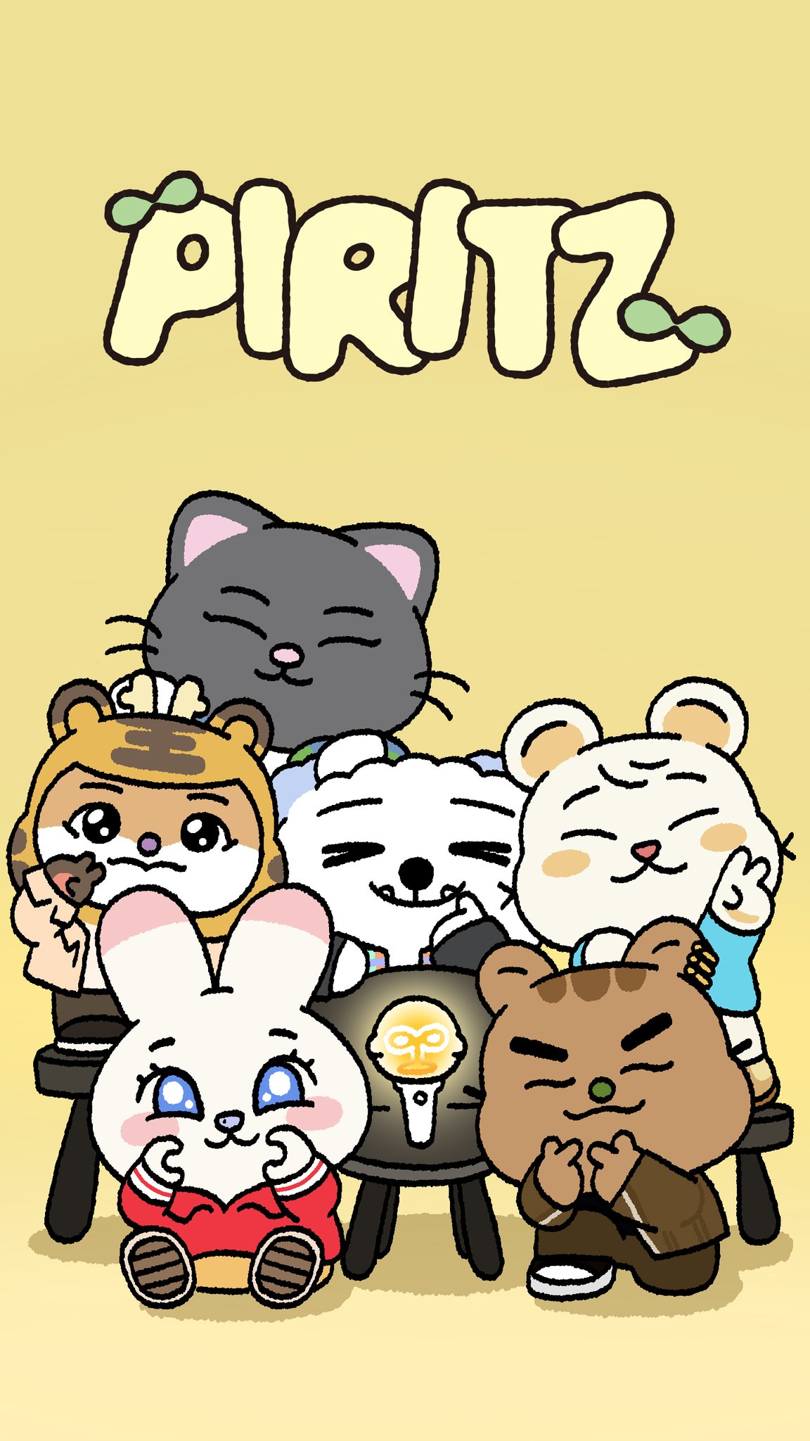 INFINITE近日公開代表成員的動物娃娃，卻被粉絲抱怨，尤其張東雨的松鼠娃娃（右下）被粉絲留言問：「哪裡像？」（翻攝PIRITZ X）