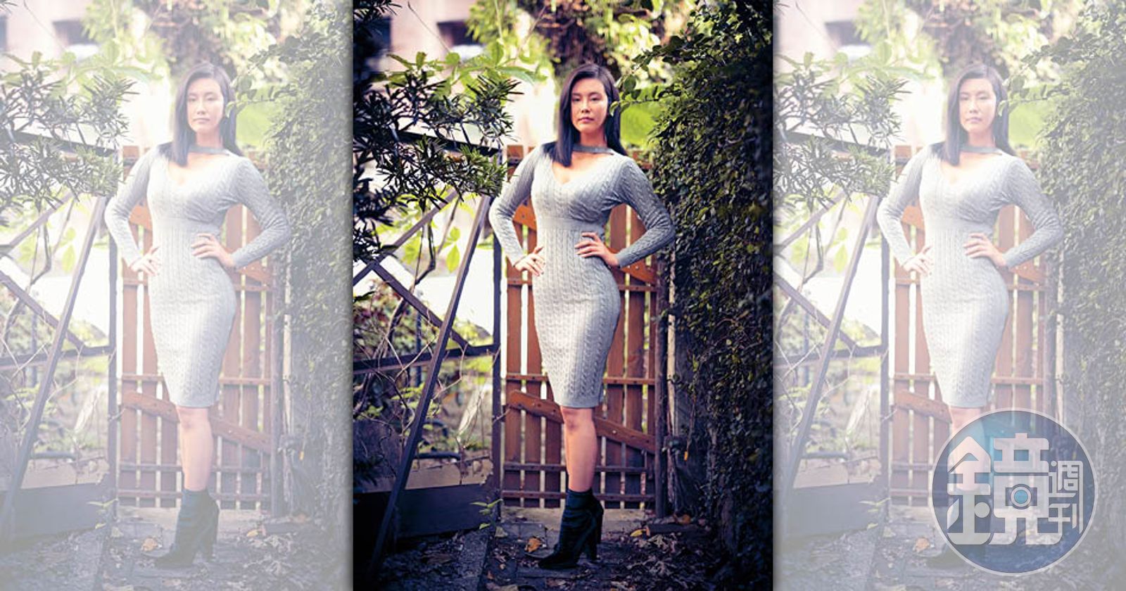 42歲的黃心娣,傳出和香港牧師歌手潘慶章相戀,並決定閃婚。(圖/鏡週刊)